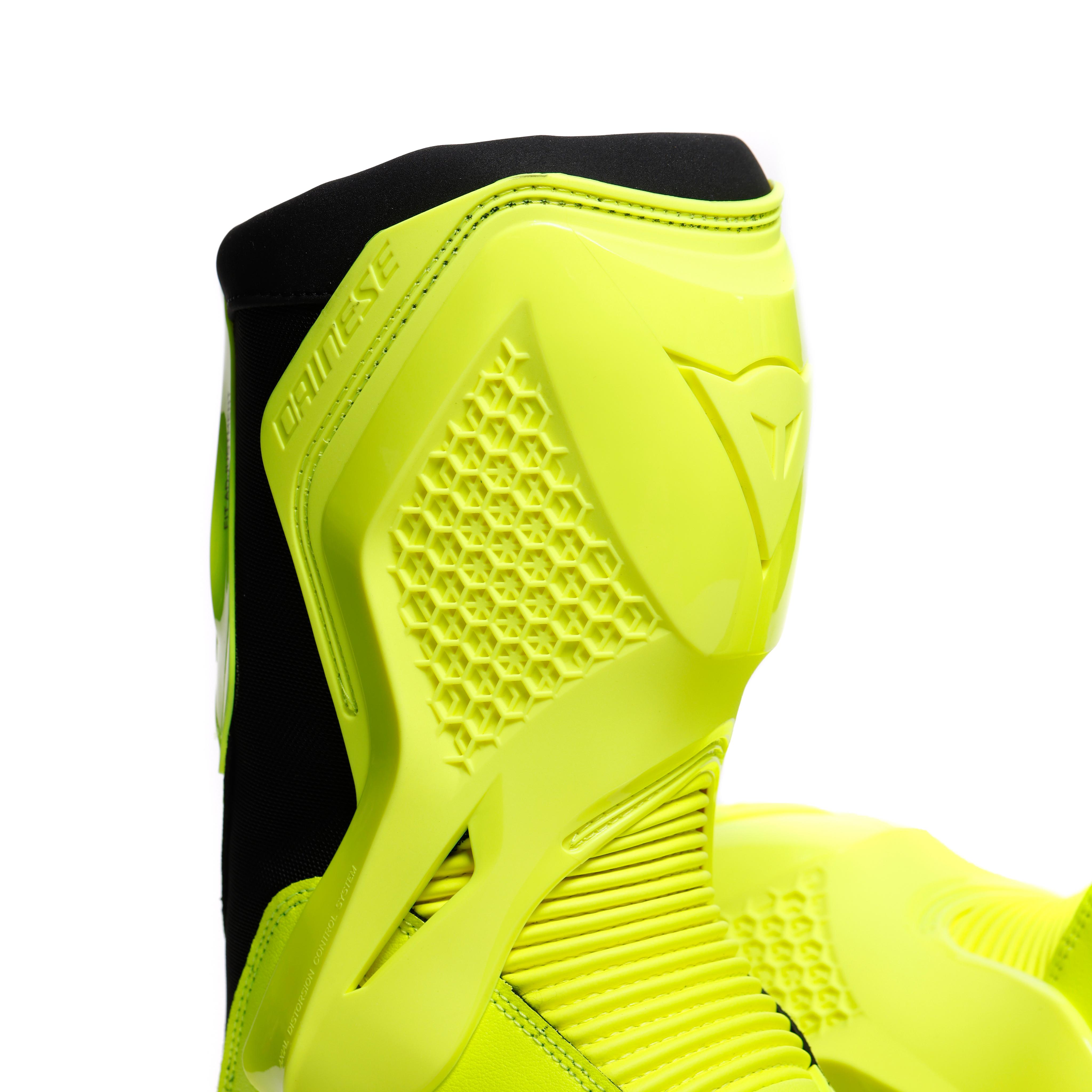 TORQUE 4 - MEN RACING AND ROAD BOOTS - YELLOW-FLUO/BLACK - 5