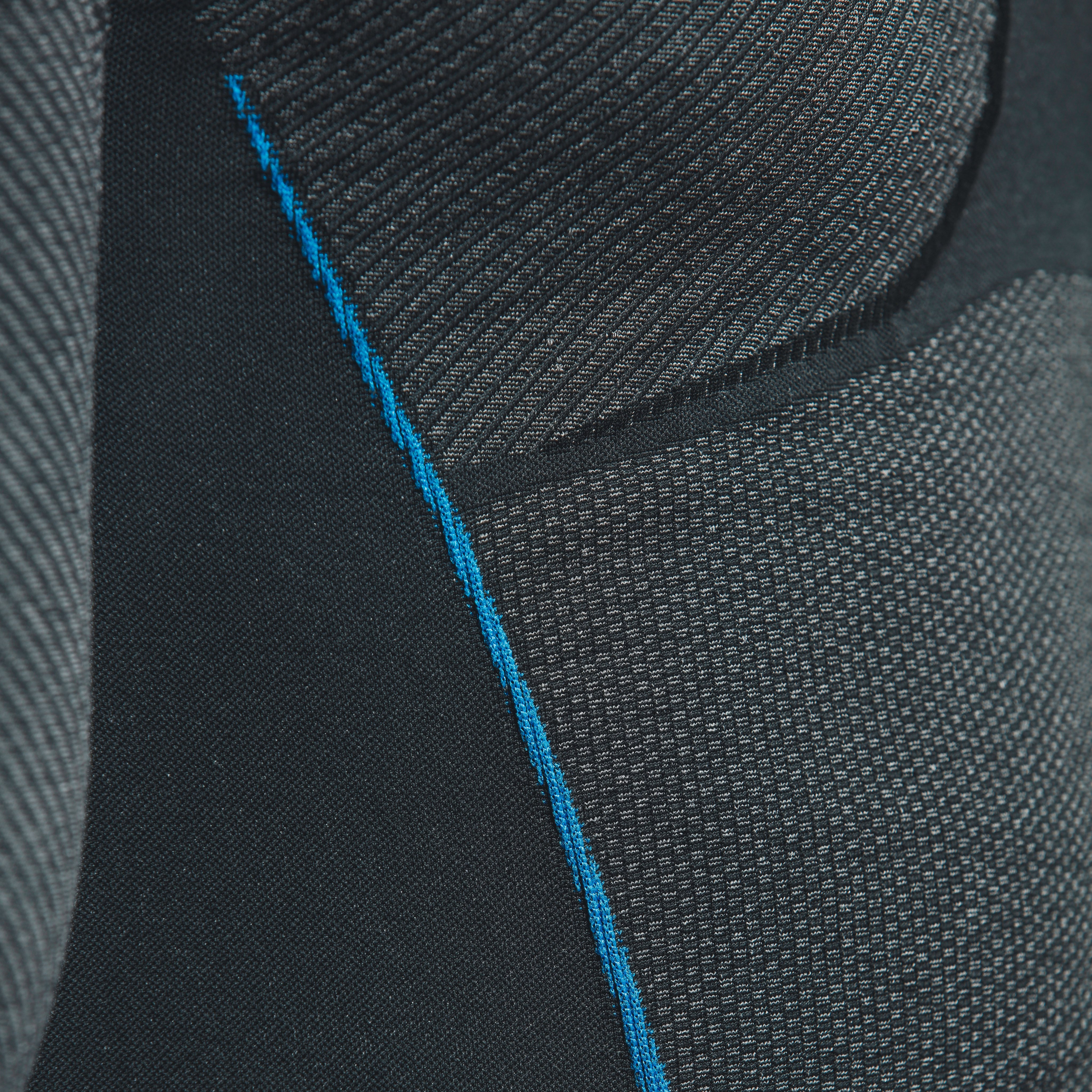 HEREN MOTORFIETS TECHNISCH LONGSLEEVE SHIRT - BLACK/BLUE - 12
