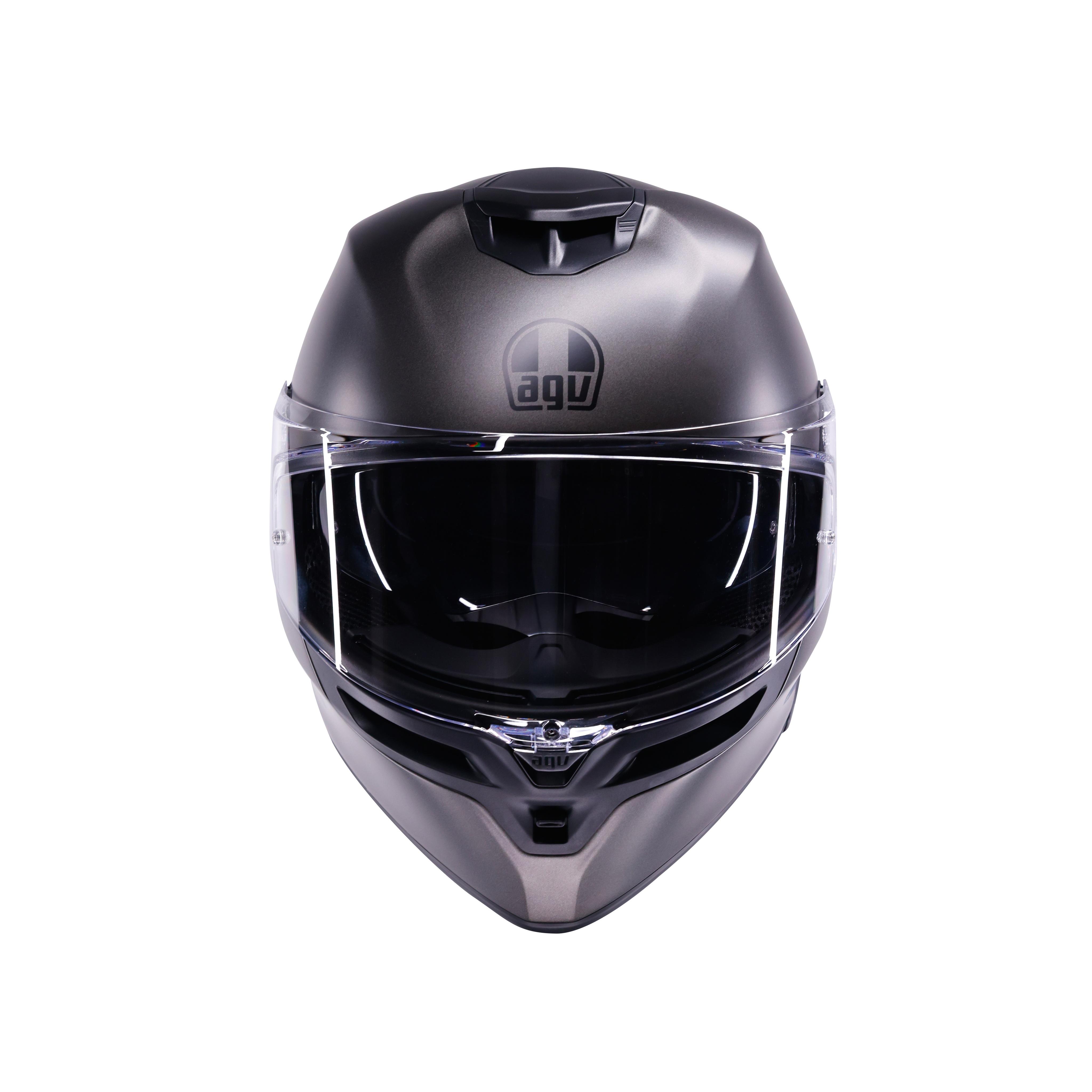K5 MONO MATT ASFALTO GREY - FULL-FACE MOTORCYCLE HELMET E2206 -  - 7