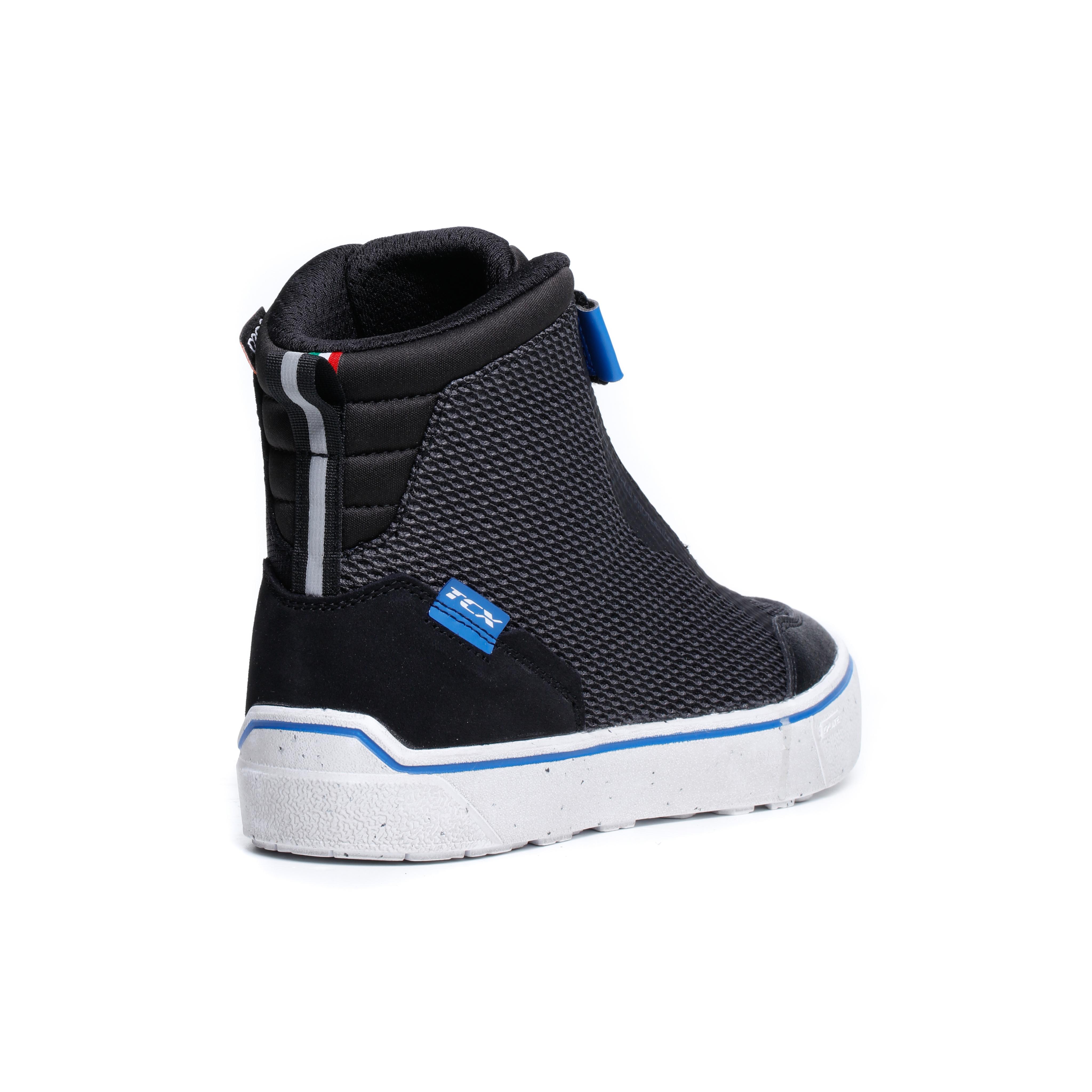 IKASU 2 AIR SUMMER MOTORCYCLE SHOES WOMEN - BLACK/ELECTRIC BLUE -  - 3