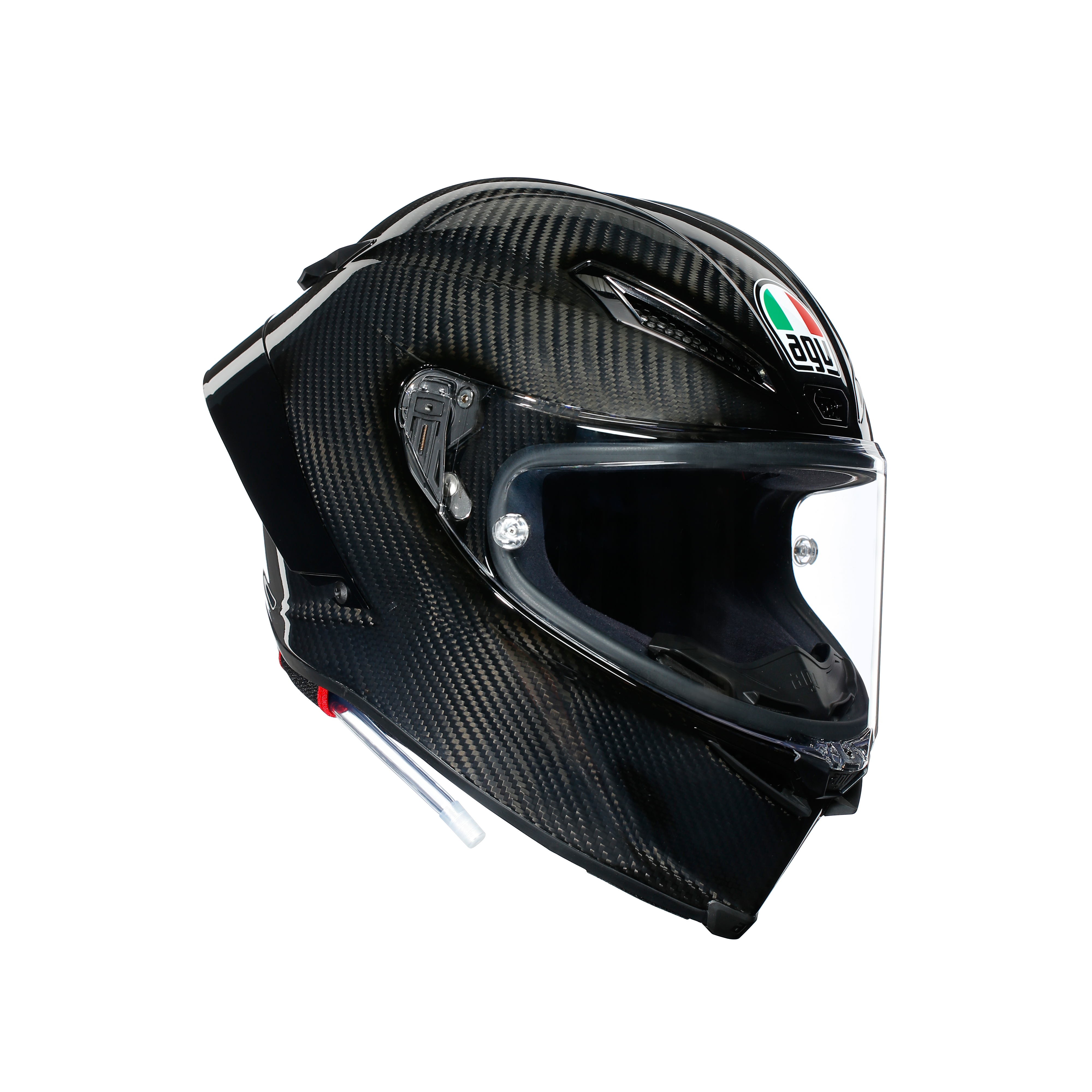 PISTA GP RR MONO GLOSSY CARBON - MOTORBIKE FULL FACE HELMET E2206 DOT -  - 1