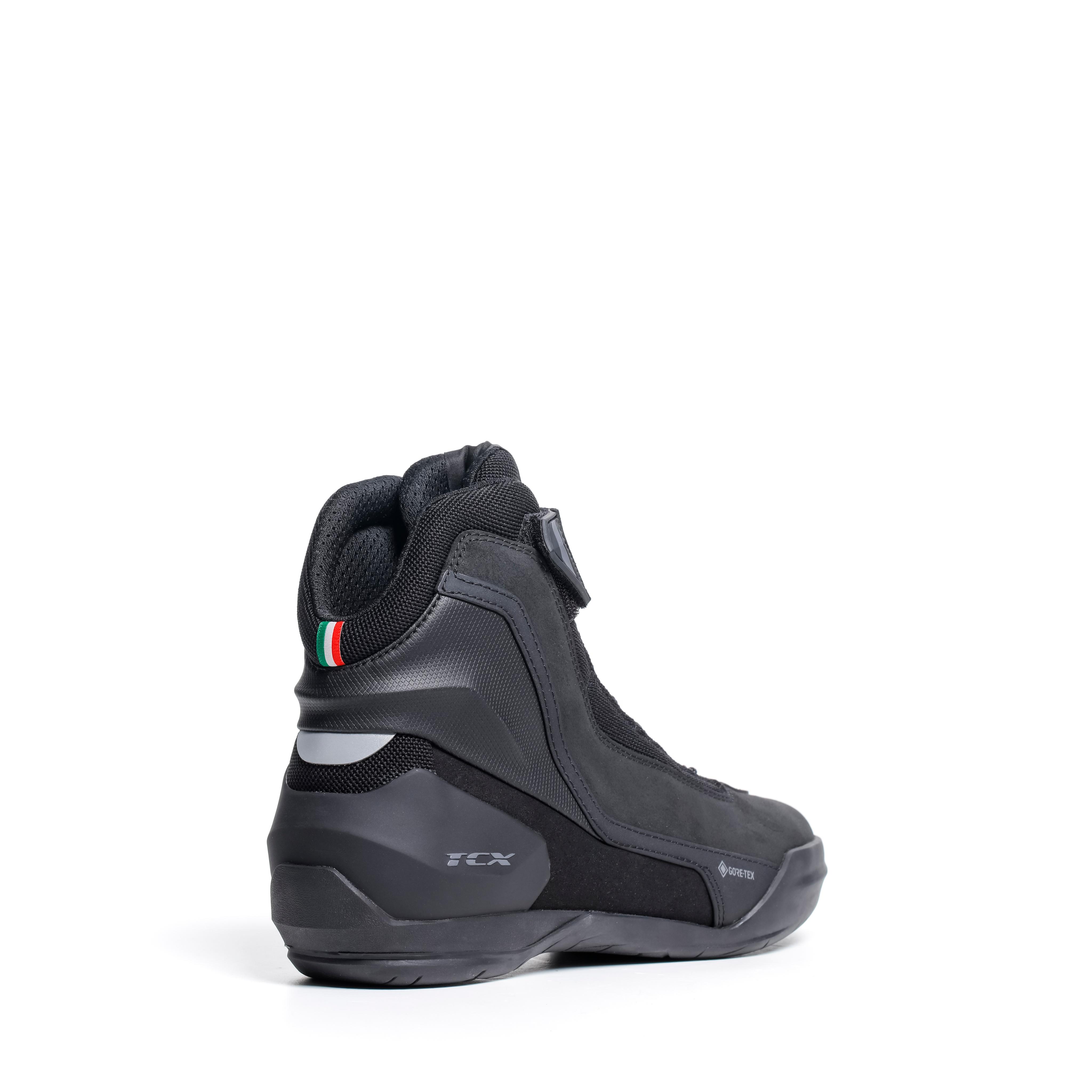 JUPITER 5 GORE-TEX&reg; MEN'S WATERPROOF MOTORCYCLE SHOES - BLACK -  - 3