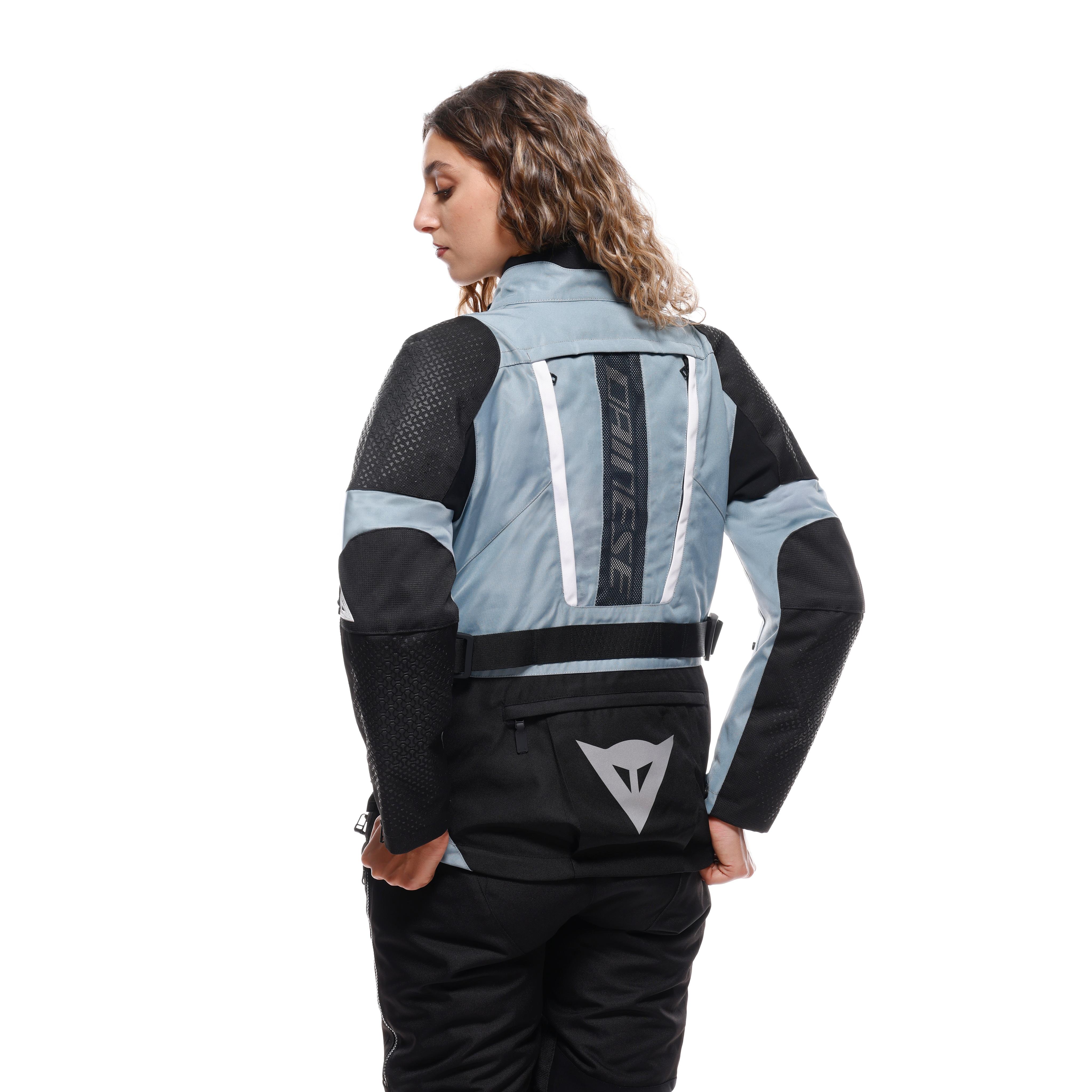 GULLFOSS&nbsp;D-DRY - WOMEN'S ALL SEASONS MOTORCYCLE JACKET - CITADEL/BLACK - 4