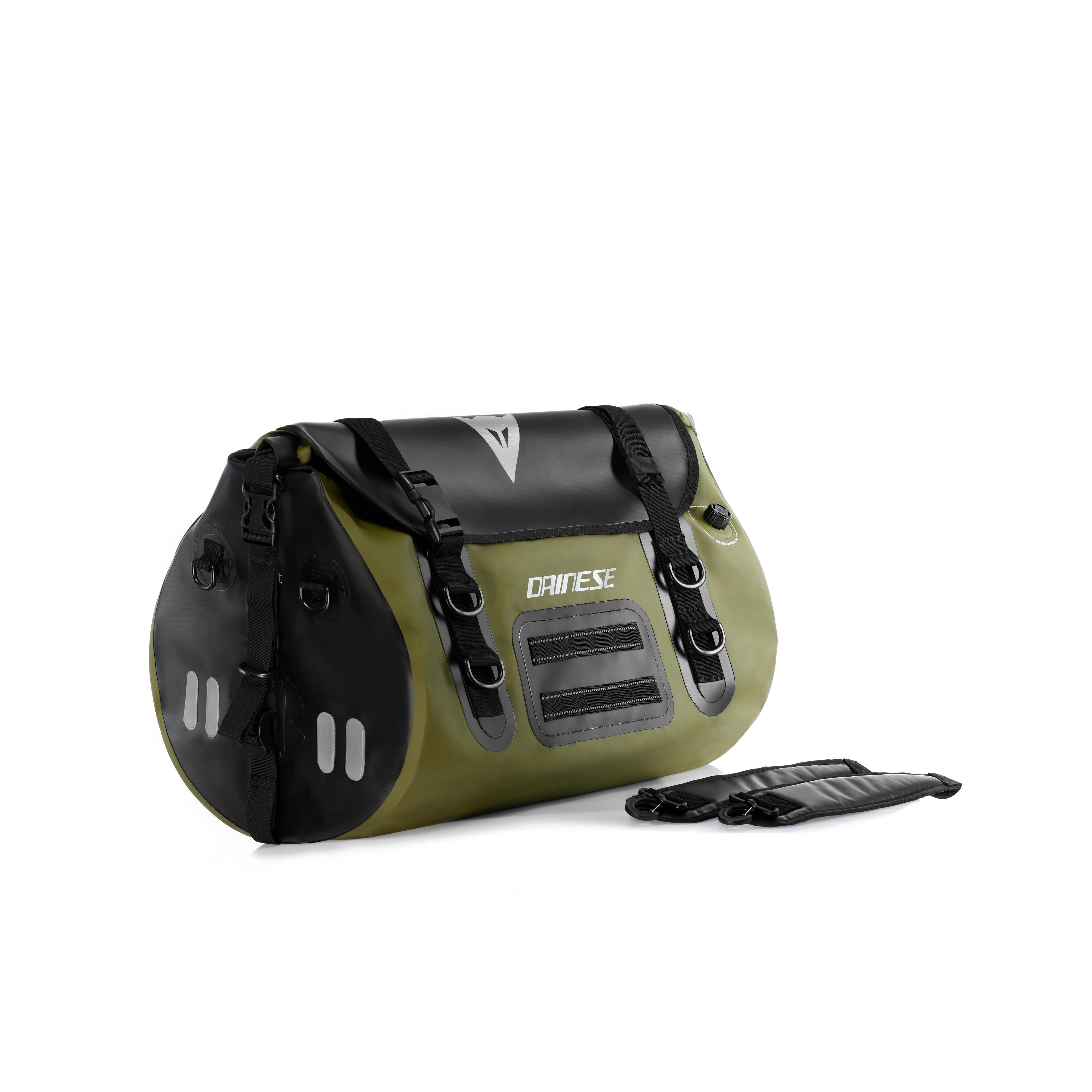 EXPLORER - WATERPROFF DUFFEL BAG (45 LT) - BLACK/GREEN - 3