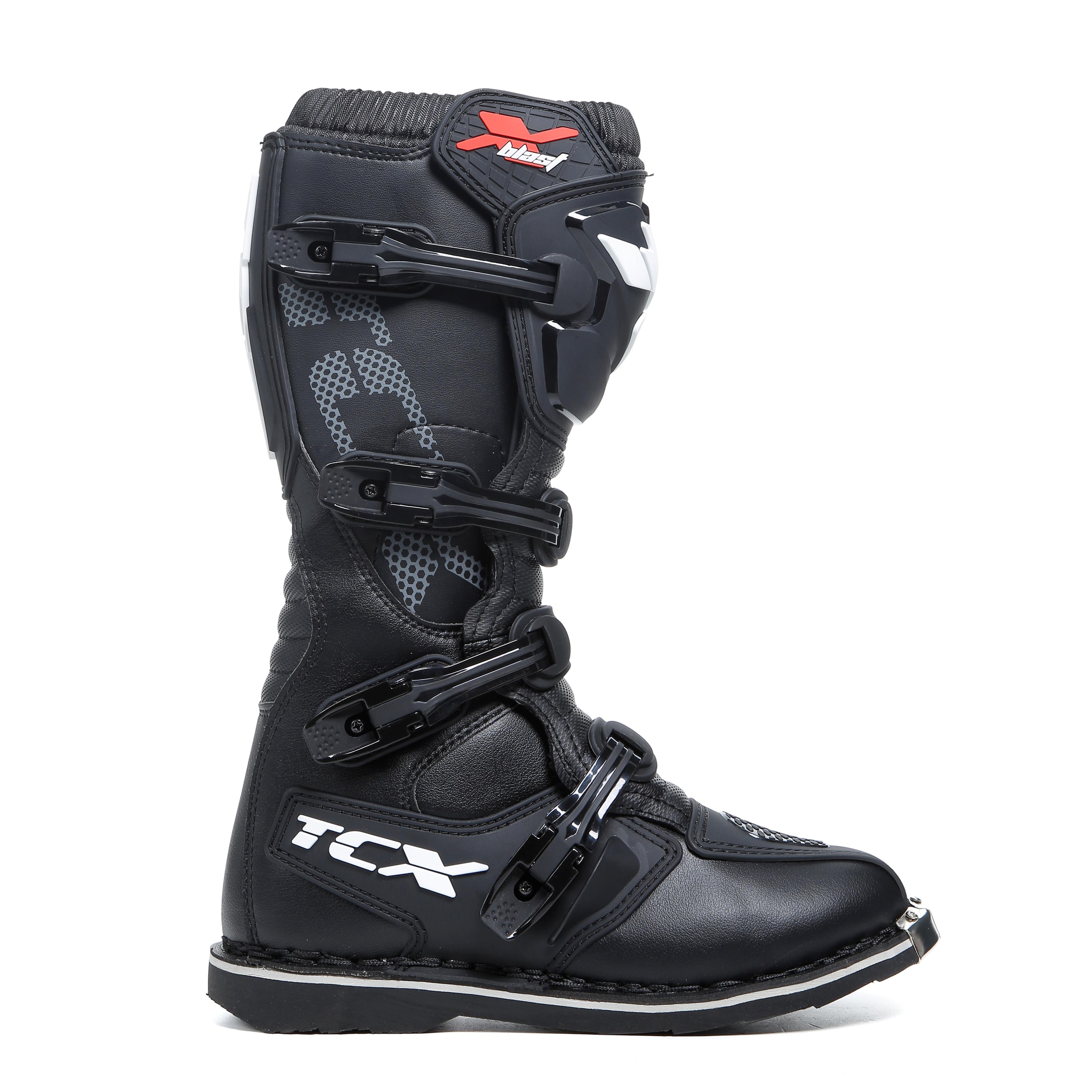X-BLAST MEN'S MOTORCYCLE BOOTS - BLACK -  - 2