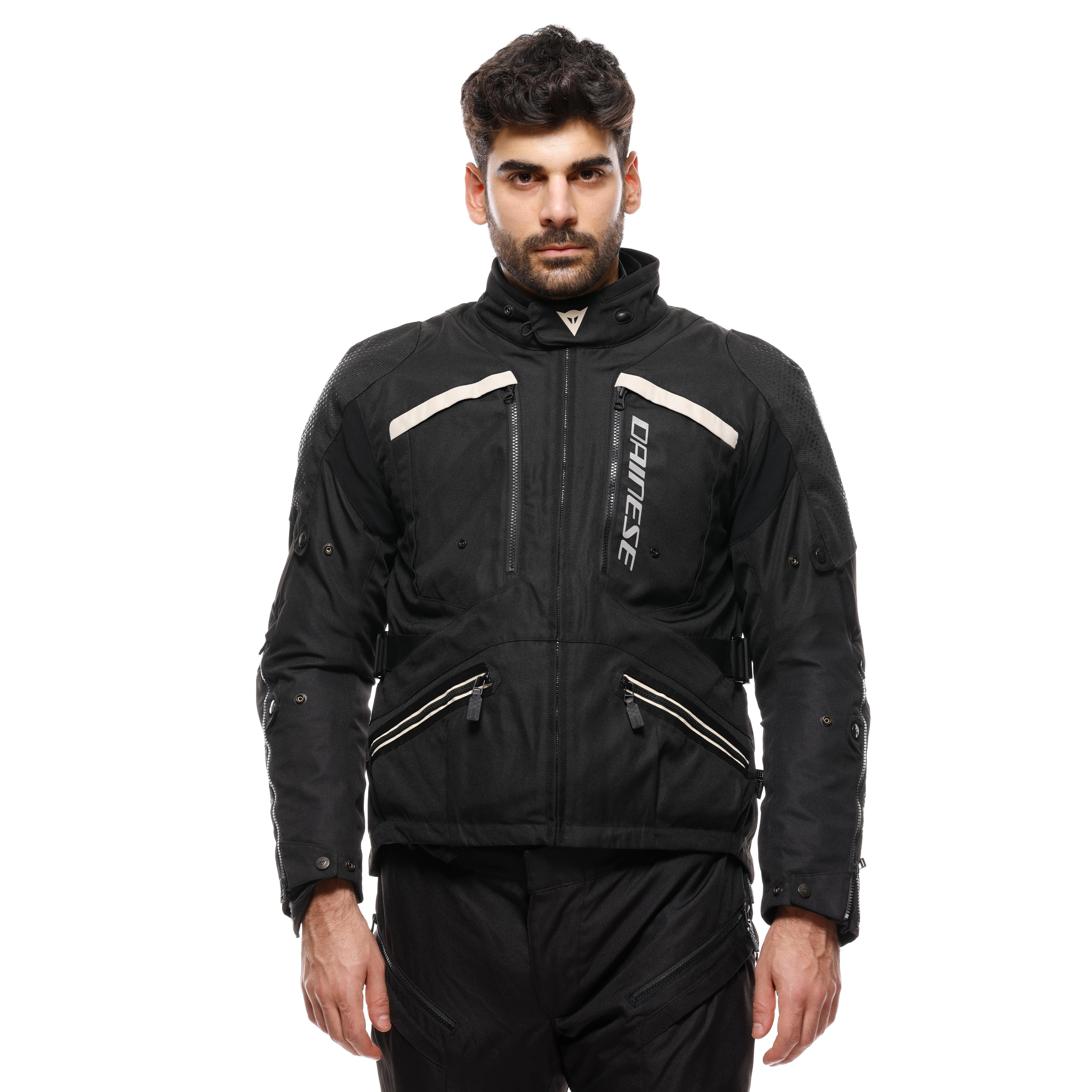 GULLFOSS&nbsp;D-DRY - MEN'S ALL SEASONS MOTORCYCLE JACKET - BLACK/BLACK/TIDAL FOAM - 3