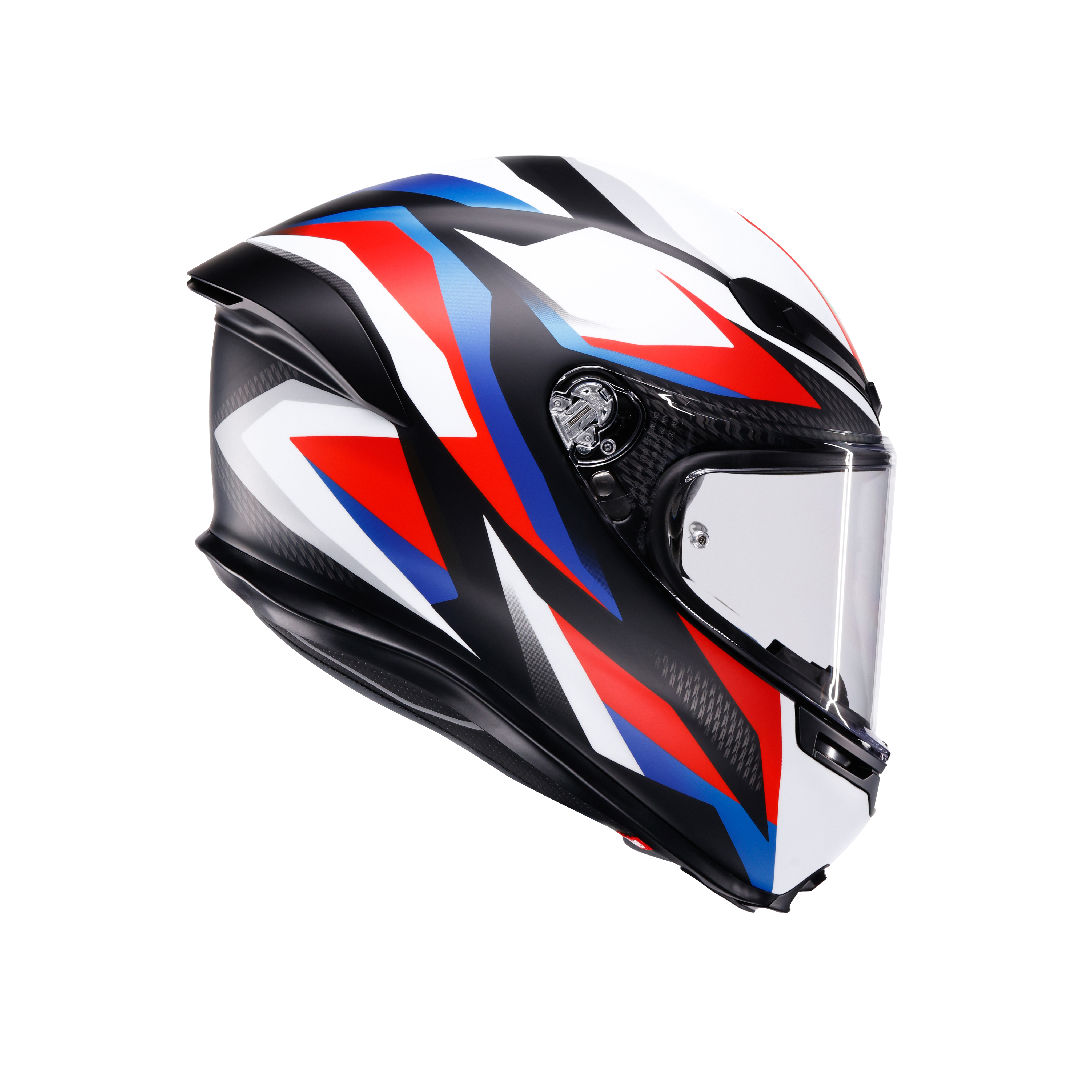 K6 S TIMEWARP MATT BLACK/RED/BLUE - CASQUE MOTO INT&Eacute;GRAL E2206 -  - 3
