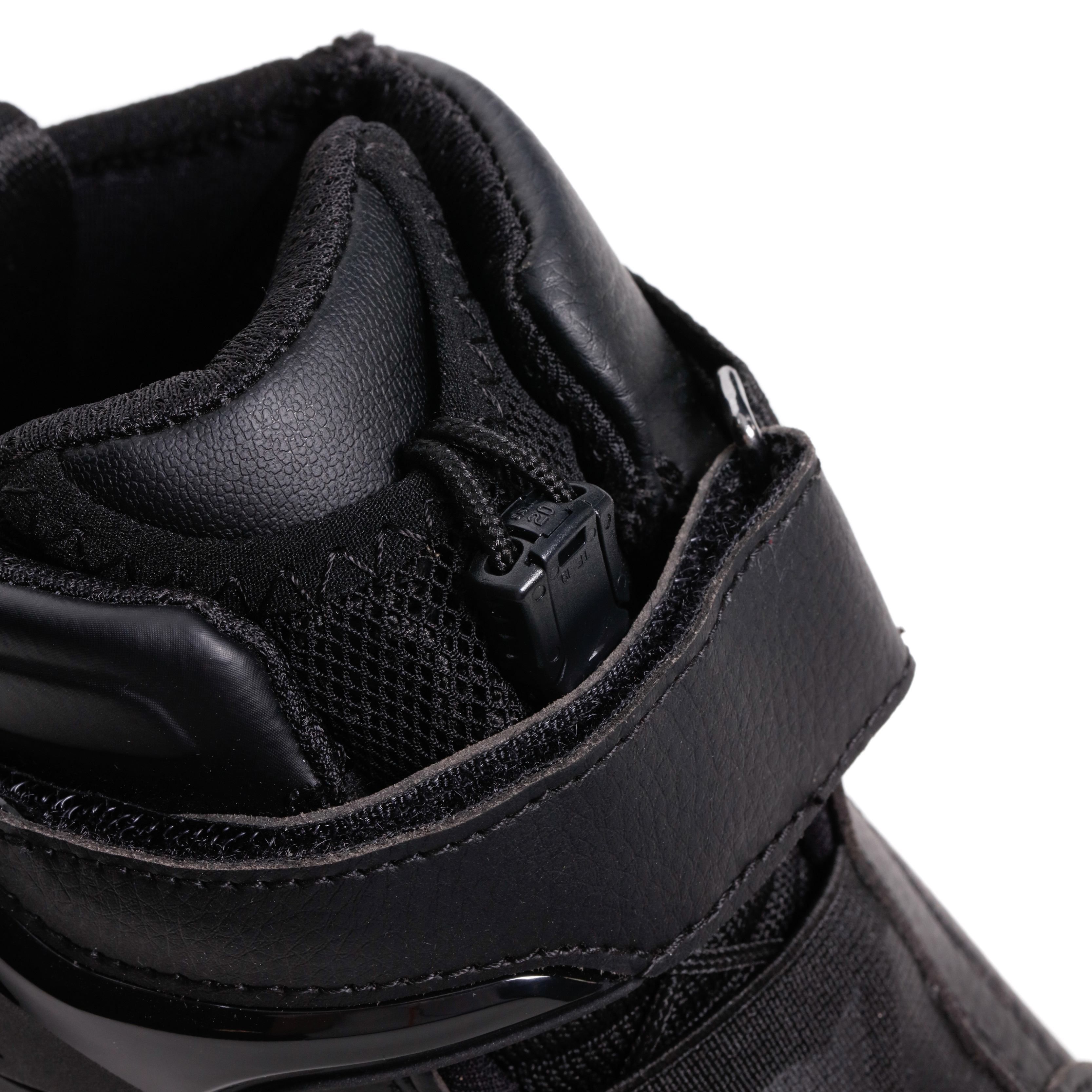 SUPERYA - SPORTS MOTORCYCLE SHOES - BLACK/ANTHRACITE - 9