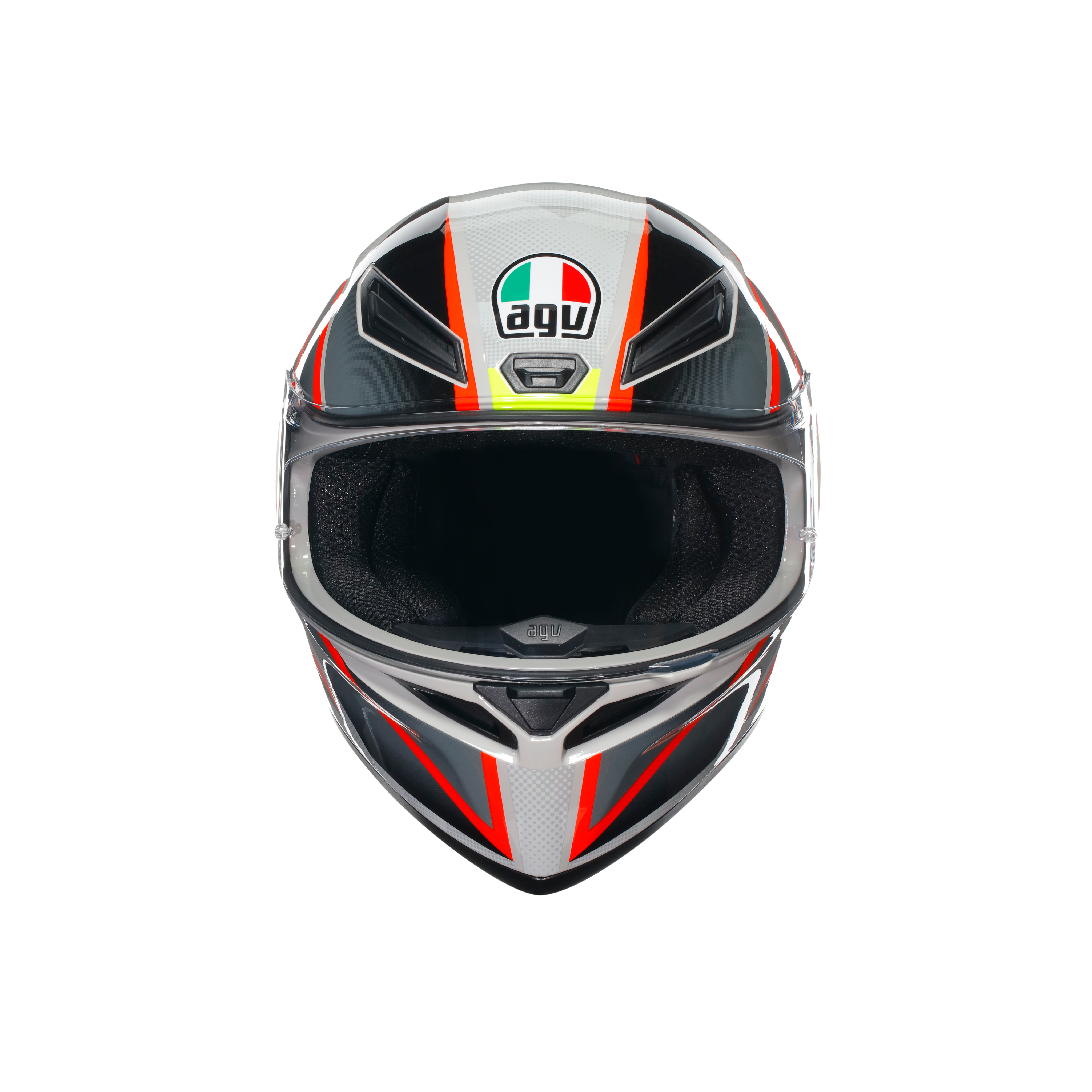 K1 S DOT(E2206) - BLIPPER GREY/RED | AGV
