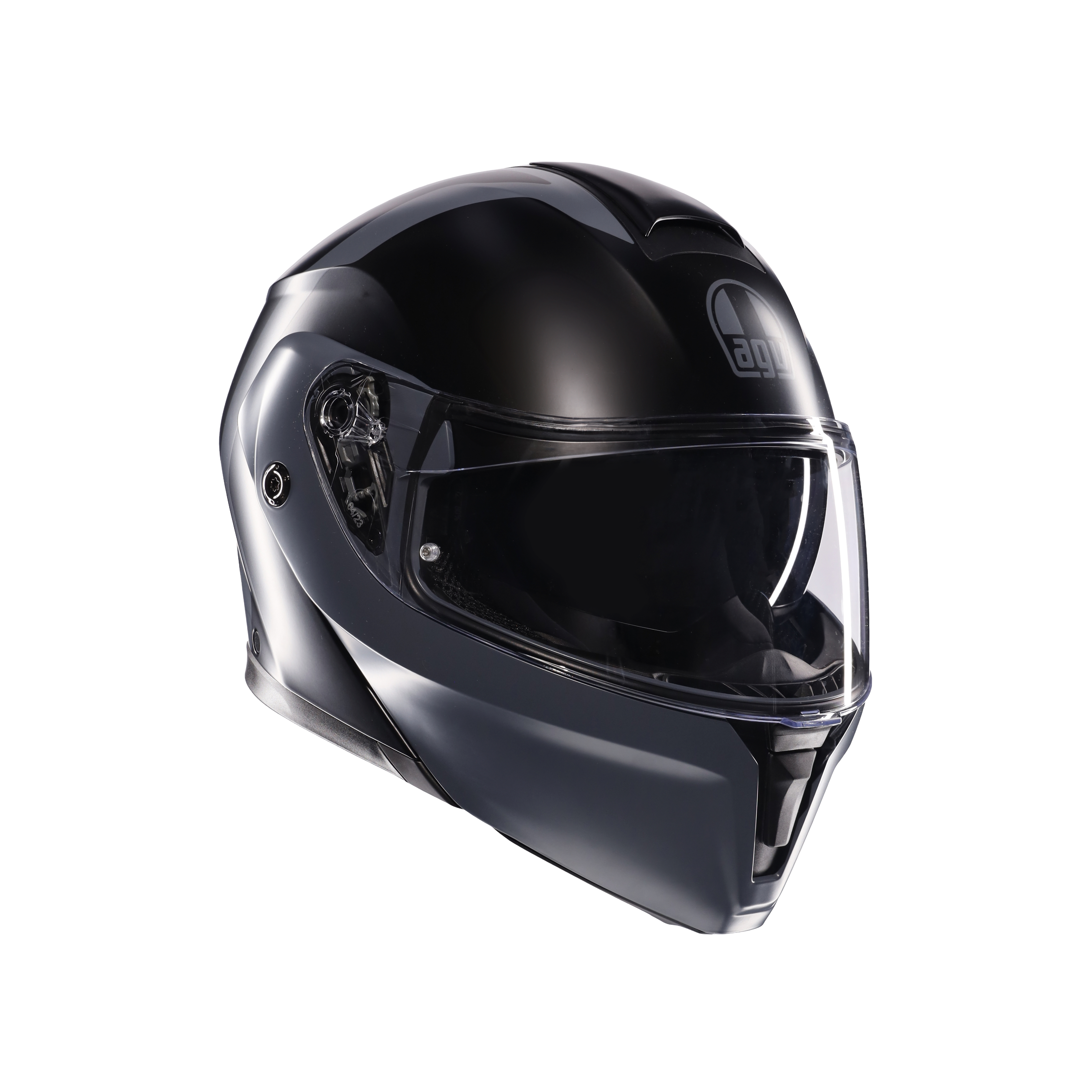 STREETMODULAR RESIA MATT BLACK/GREY - MOTORBIKE FLIP UP HELMET DOT(E2206) -  - 1