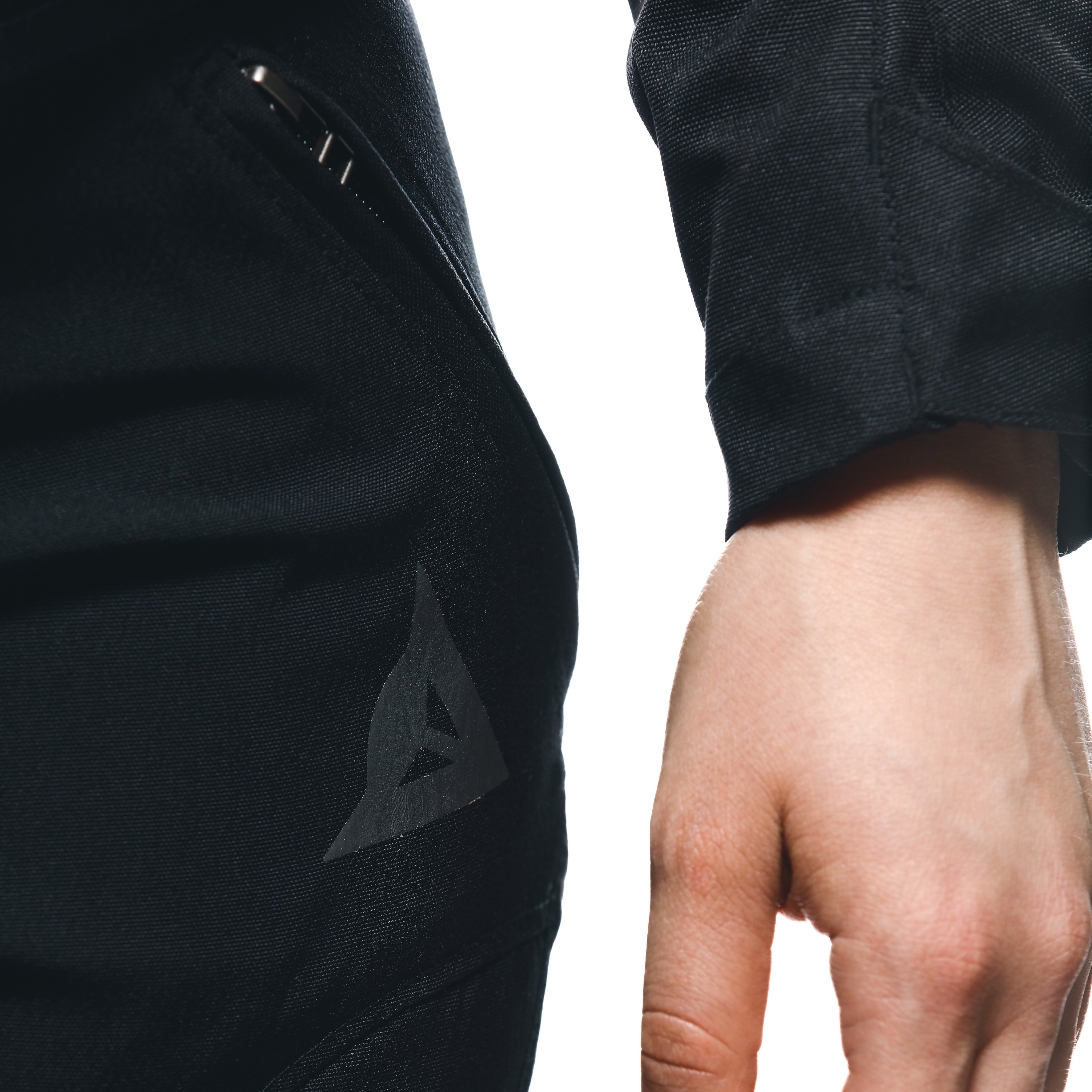 DRAKE 2 AIR - WOMEN'S SUMMER MOTORCYCLE PANTS IN FABRIC - BLACK/BLACK - 8