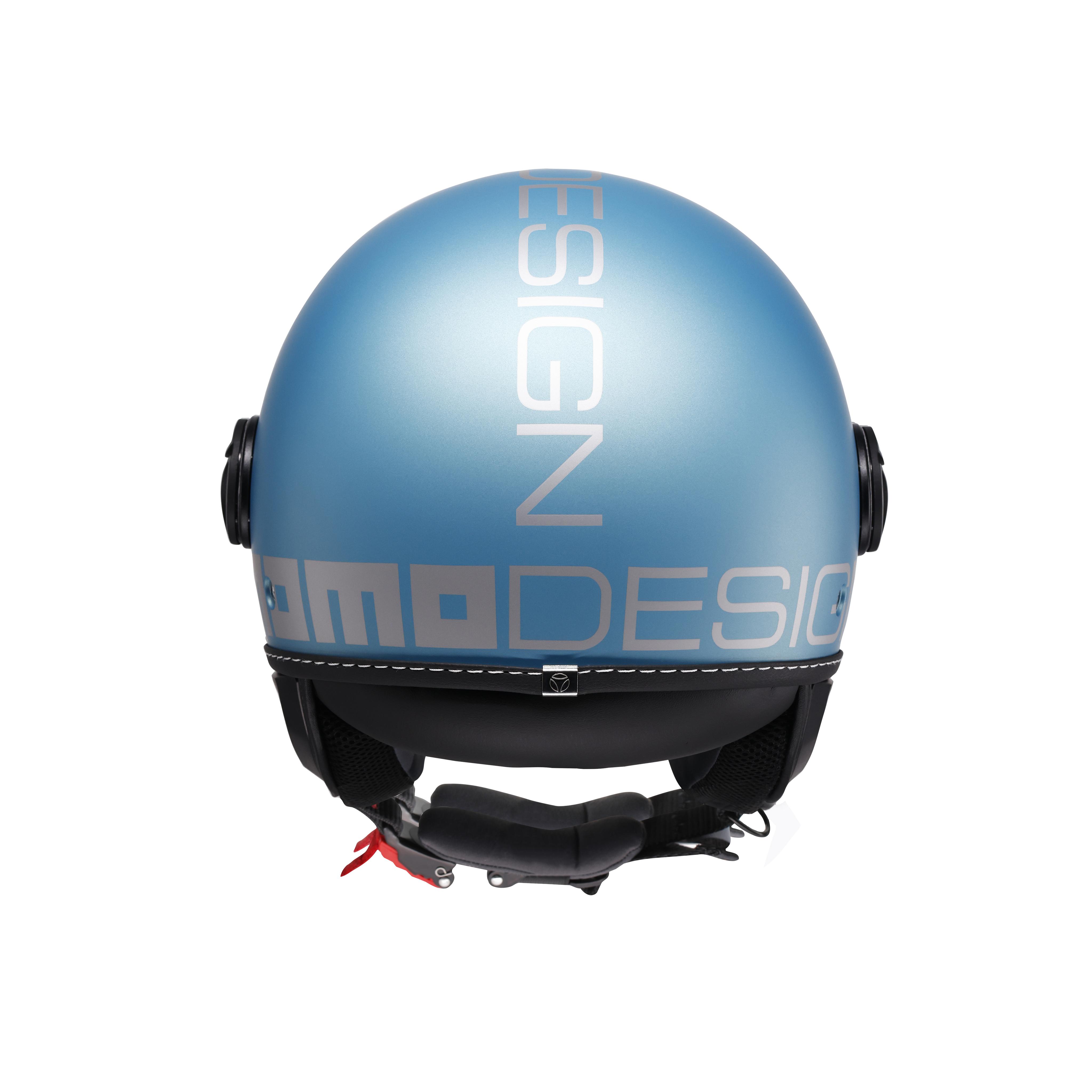MOMODESIGN FGTR EVO - JET-HELM MIT DOPPELVISIER E2206 - MONO MATT SPRING BLUE/SILVER -  - 5