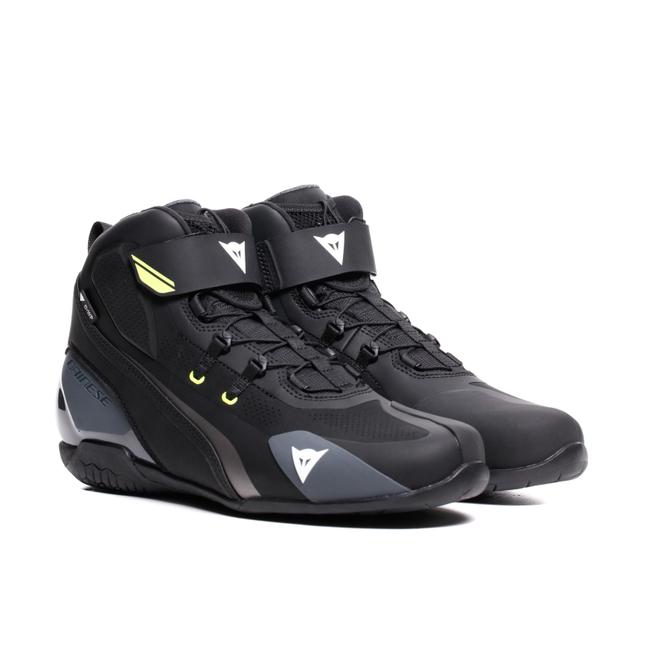 Dainese Men's Black/White/Yellow-Fluo - Herian D-Wp - Sport - 48