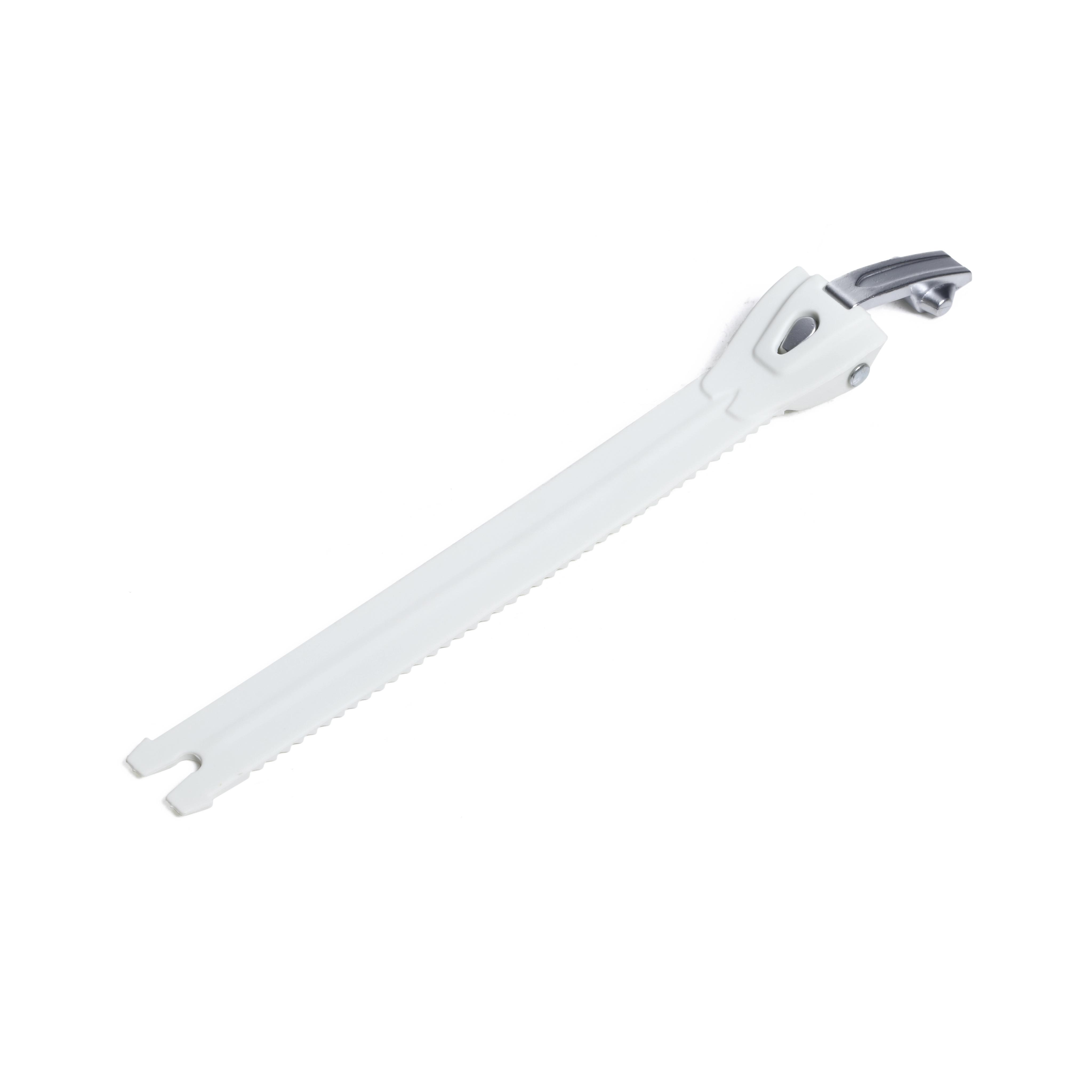 CLOSURE BAND WITH ALUMINUM PULLER XL 19cm COMP EVO 2 - WHITE / SILVER -  - 1