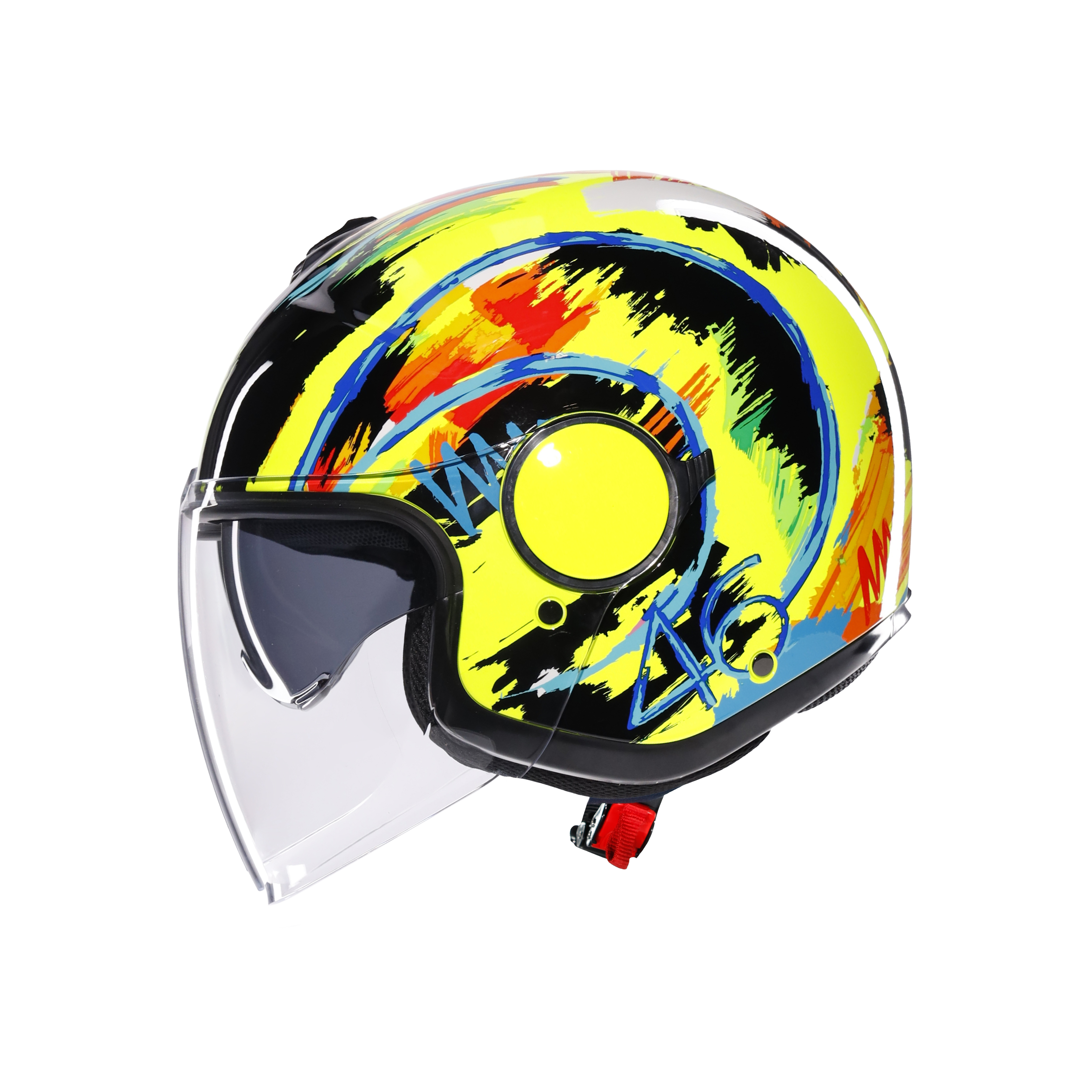 ETERES ROSSI WINTER TEST 2019 - CASQUE MOTO JET E2206 -  - 4