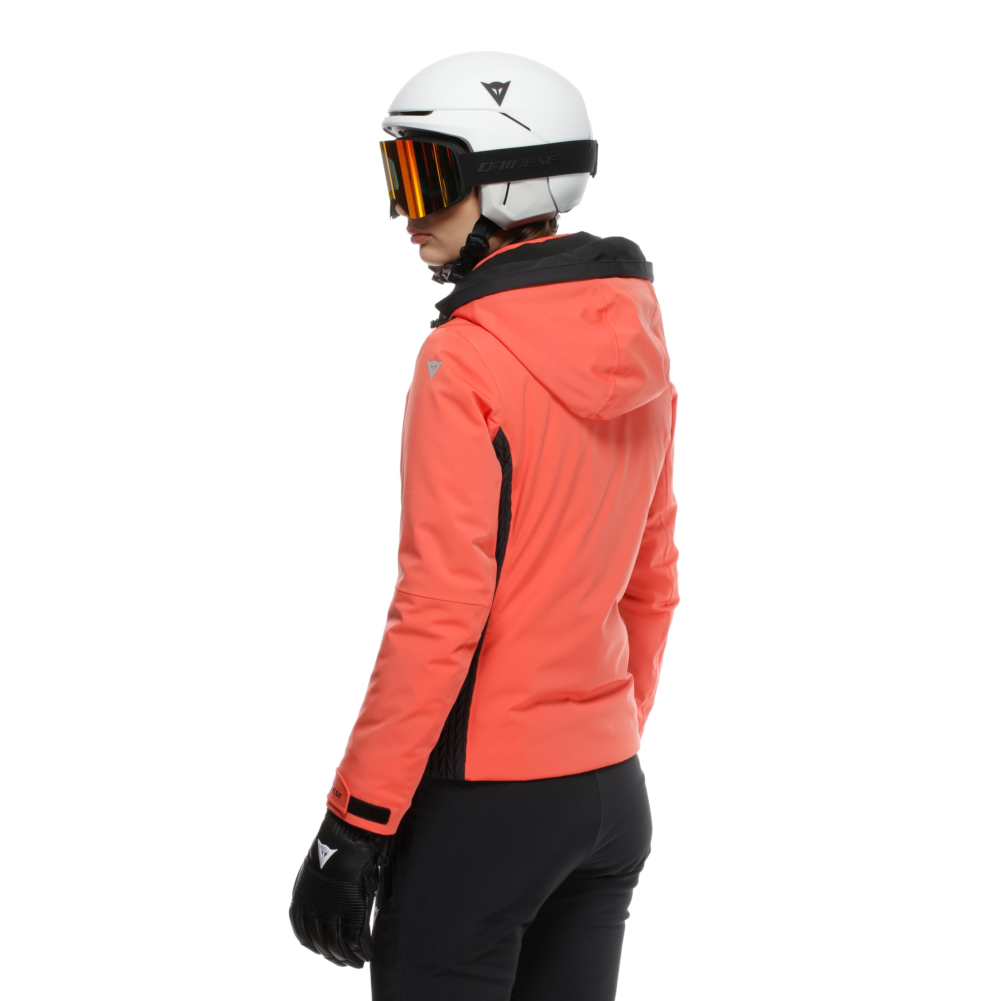 SPEED DEMON LAB - DAMEN SKIJACKE - CORAL/STRETCH LIMO - 4