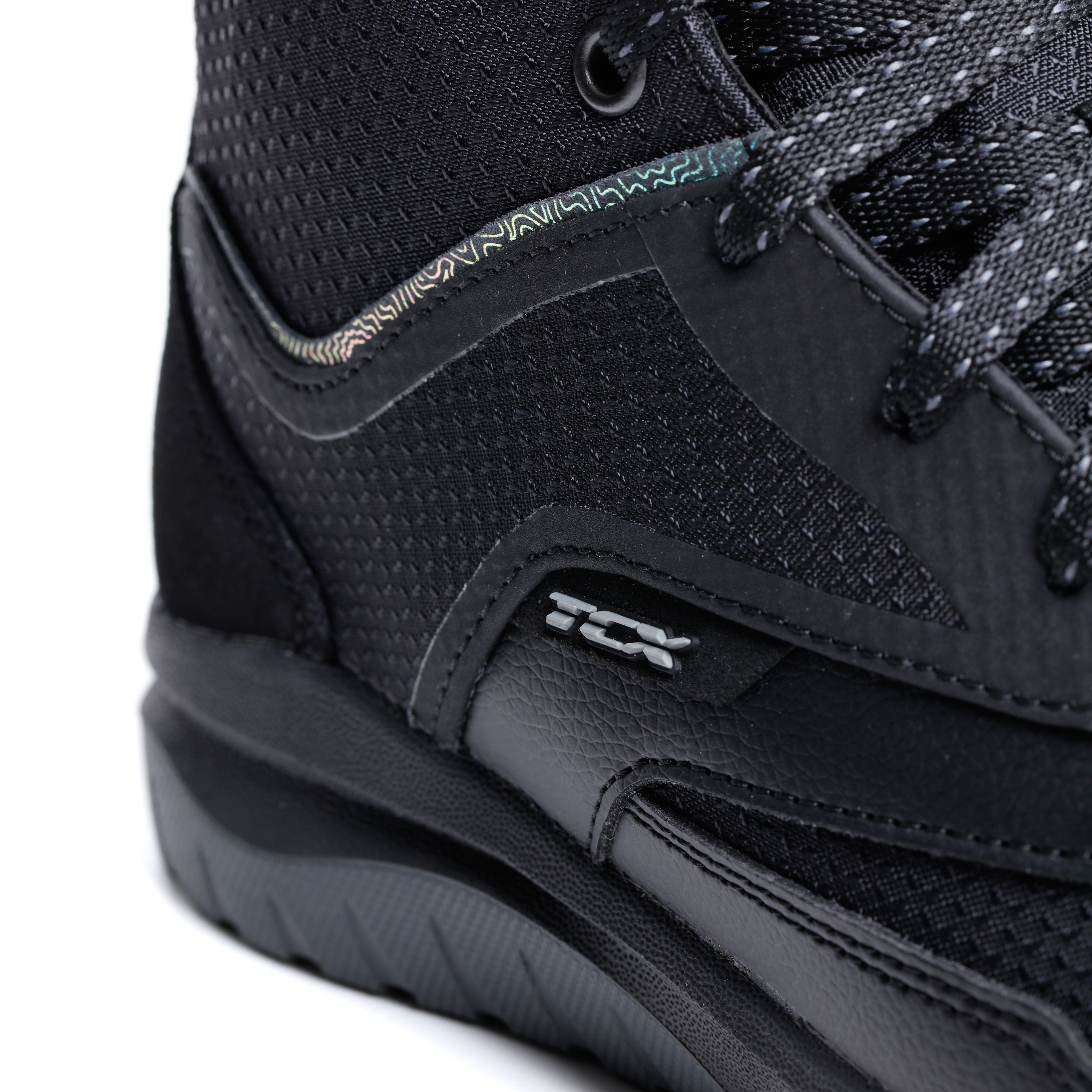 NALBAK WP SCARPE MOTO DONNA - NERO/IRIDESCENTE -  - 8