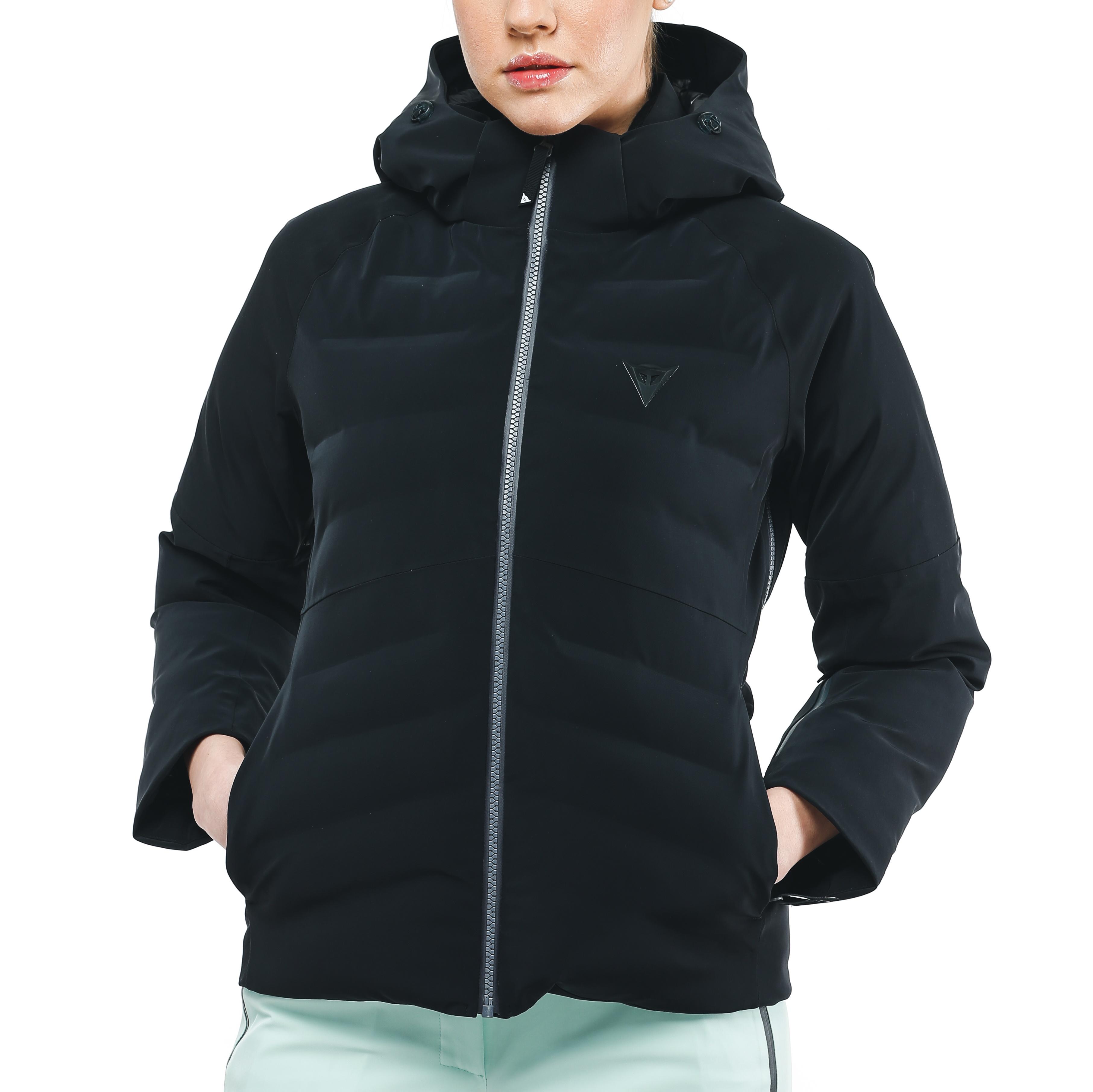 WOMEN'S WATERPROOF SKI DOWN JACKET - BLACK - 6