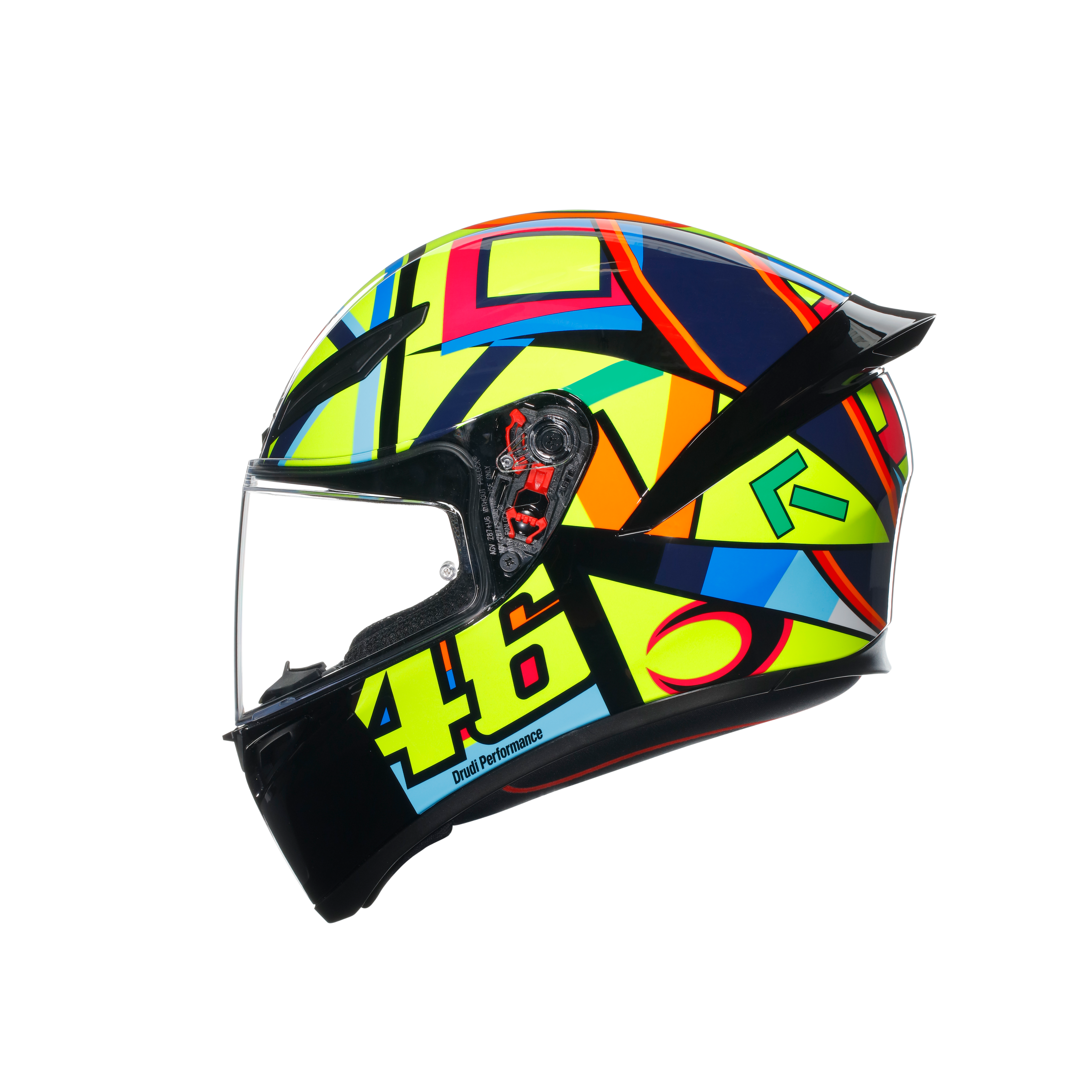 K1 S SOLELUNA 2017 - MOTORBIKE FULL FACE HELMET DOT (E2206) | AGV