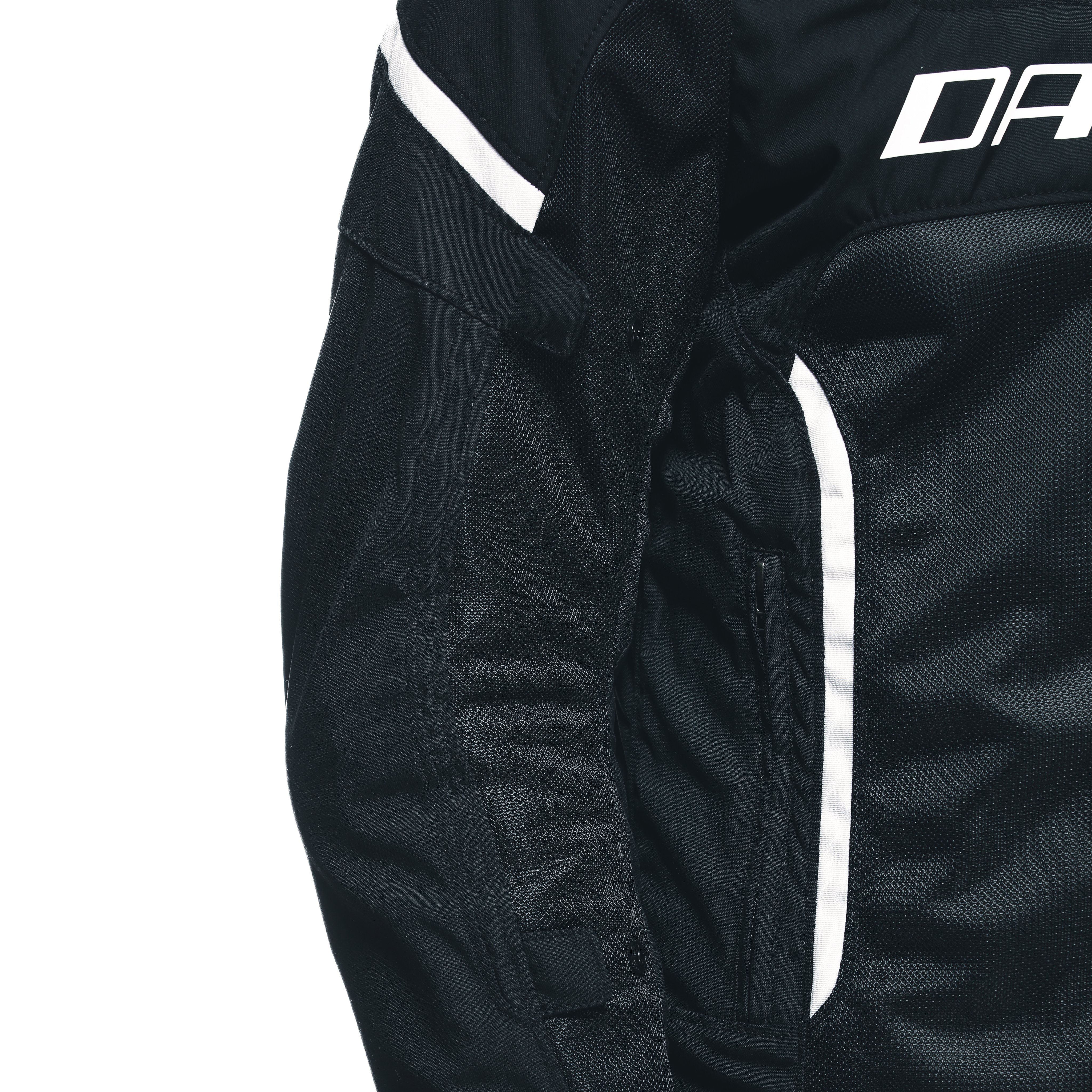 AIR FRAME 3 TEX - GIACCA MOTO ESTIVA IN TESSUTO UOMO - BLACK/BLACK/WHITE - 7