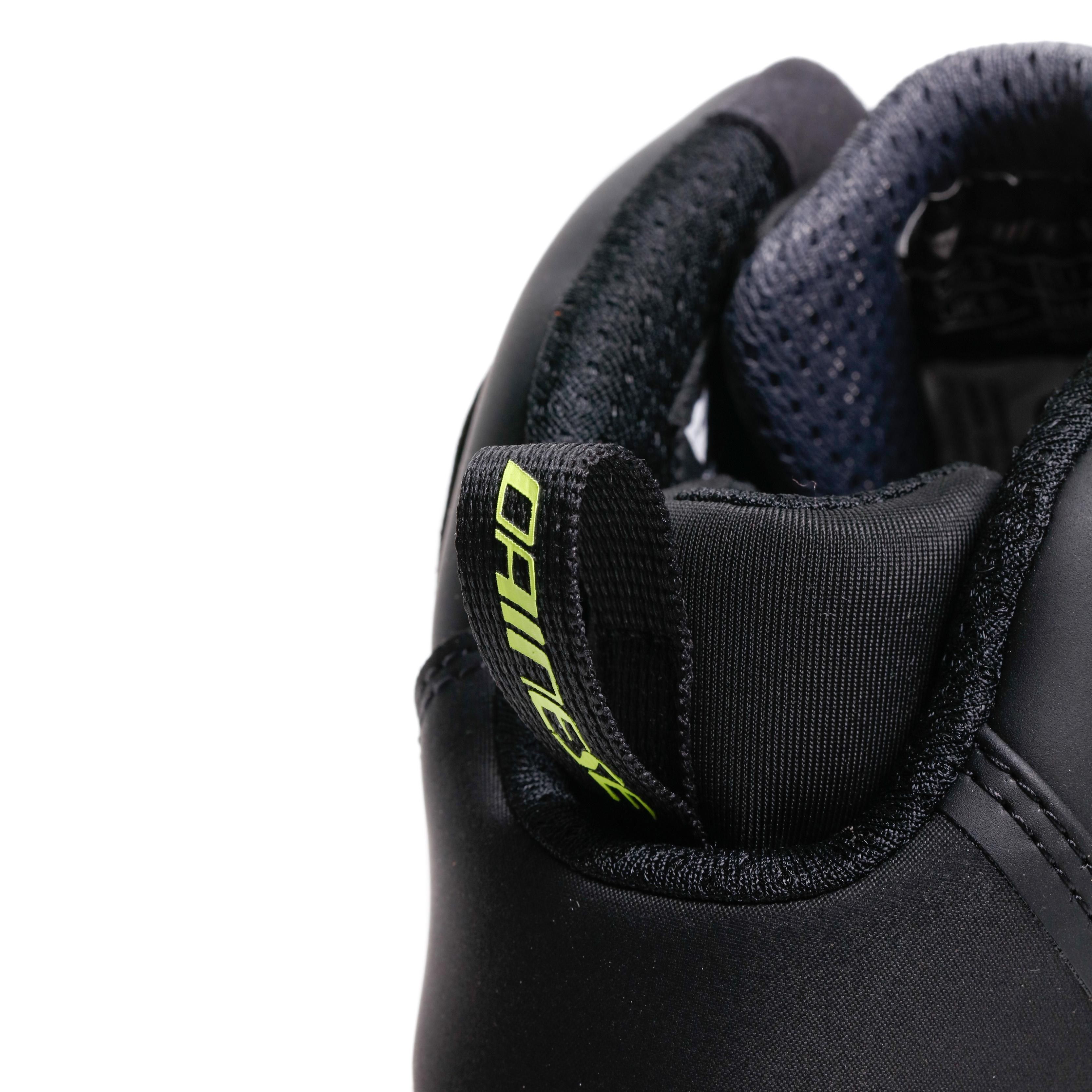 HERIAN D-WP - WATERPROOF MOTORCYCLE SHOES - BLACK/WHITE/YELLOW-FLUO - 6
