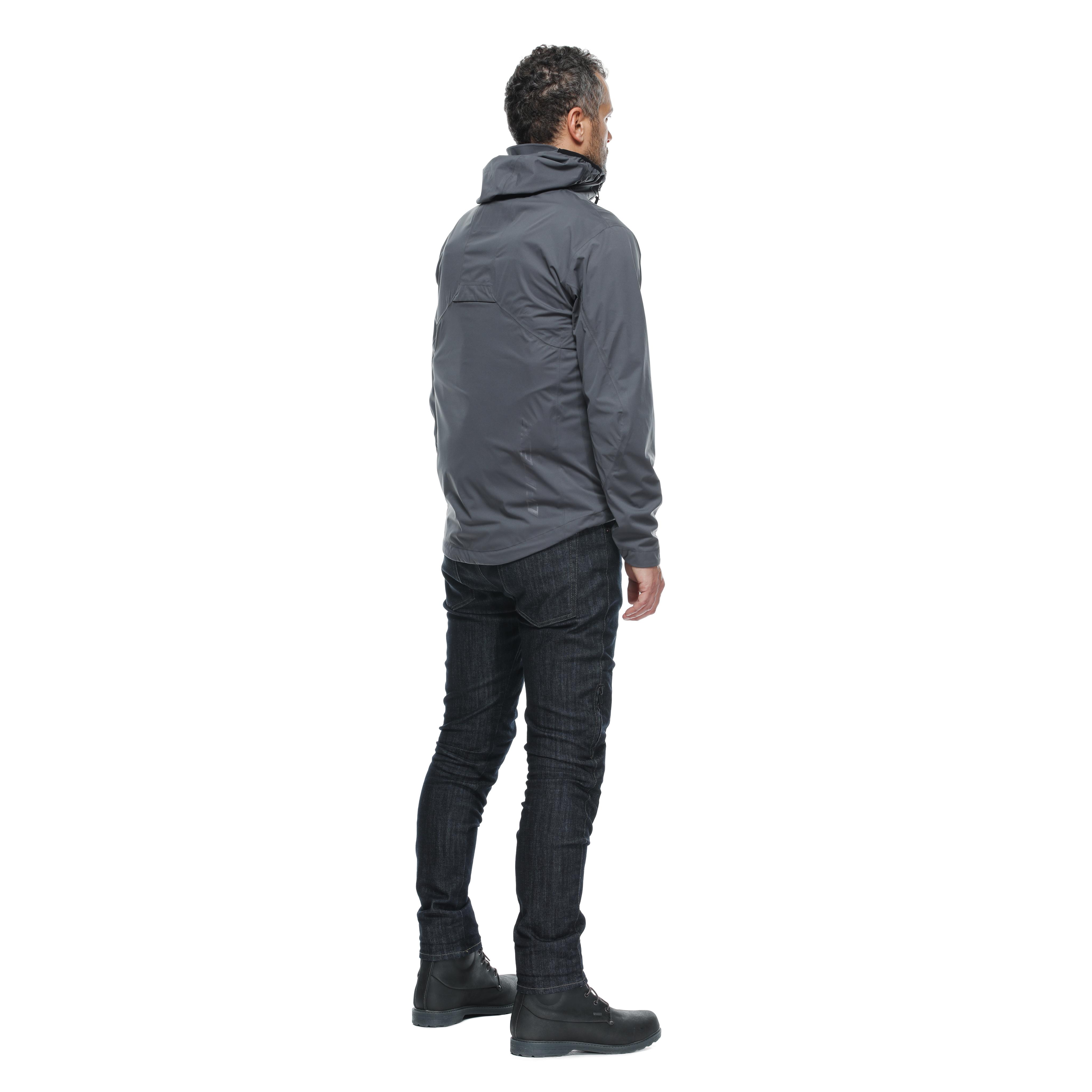 OMNIA - RAINPROOF AND WINDPROOF MOTORCYCLE SHELL - IRON-GATE - 5