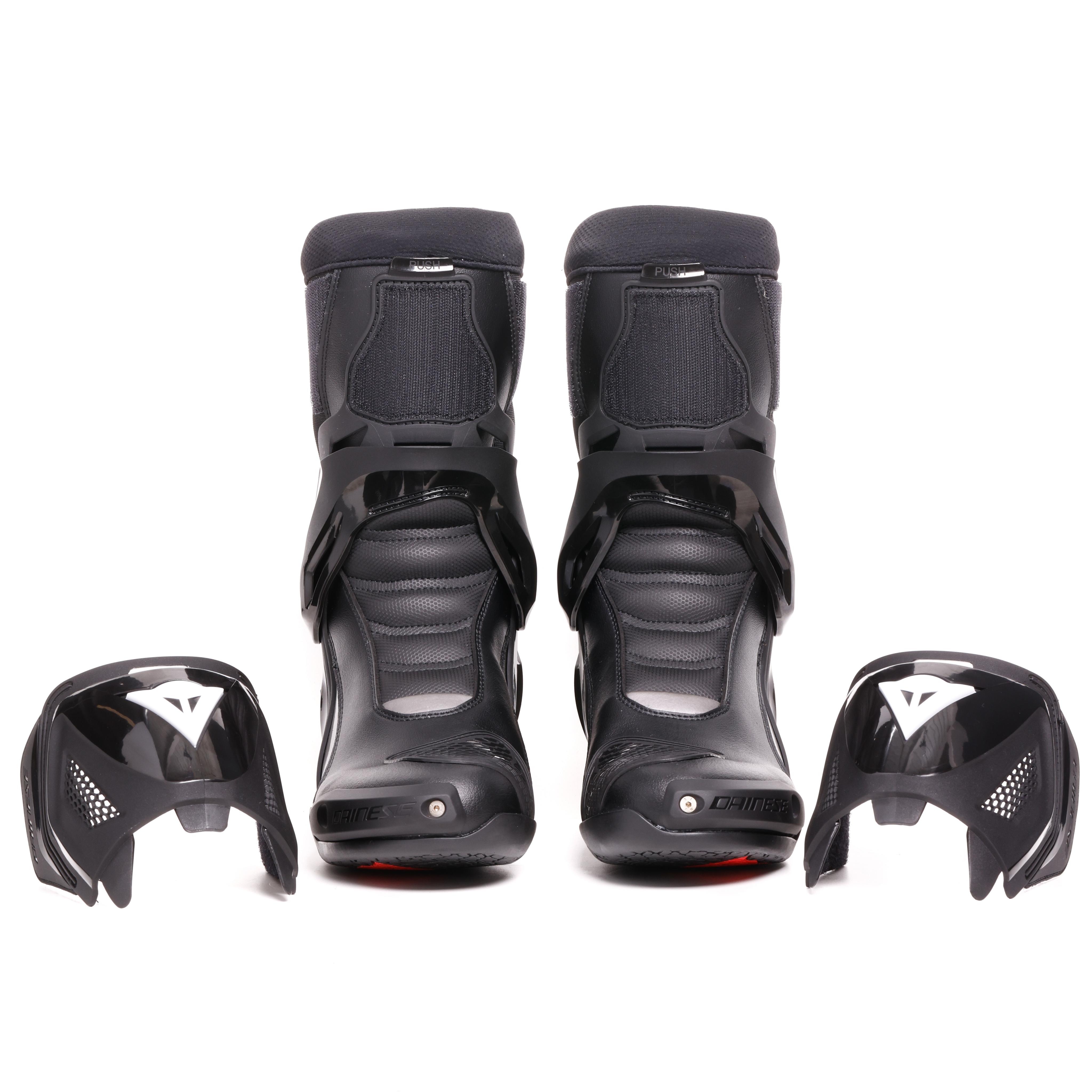NEXUS 3 IN & OUT - MOTORCYCLE BOOTS WATERPROOF MEN - BLACK/BLACK - 9