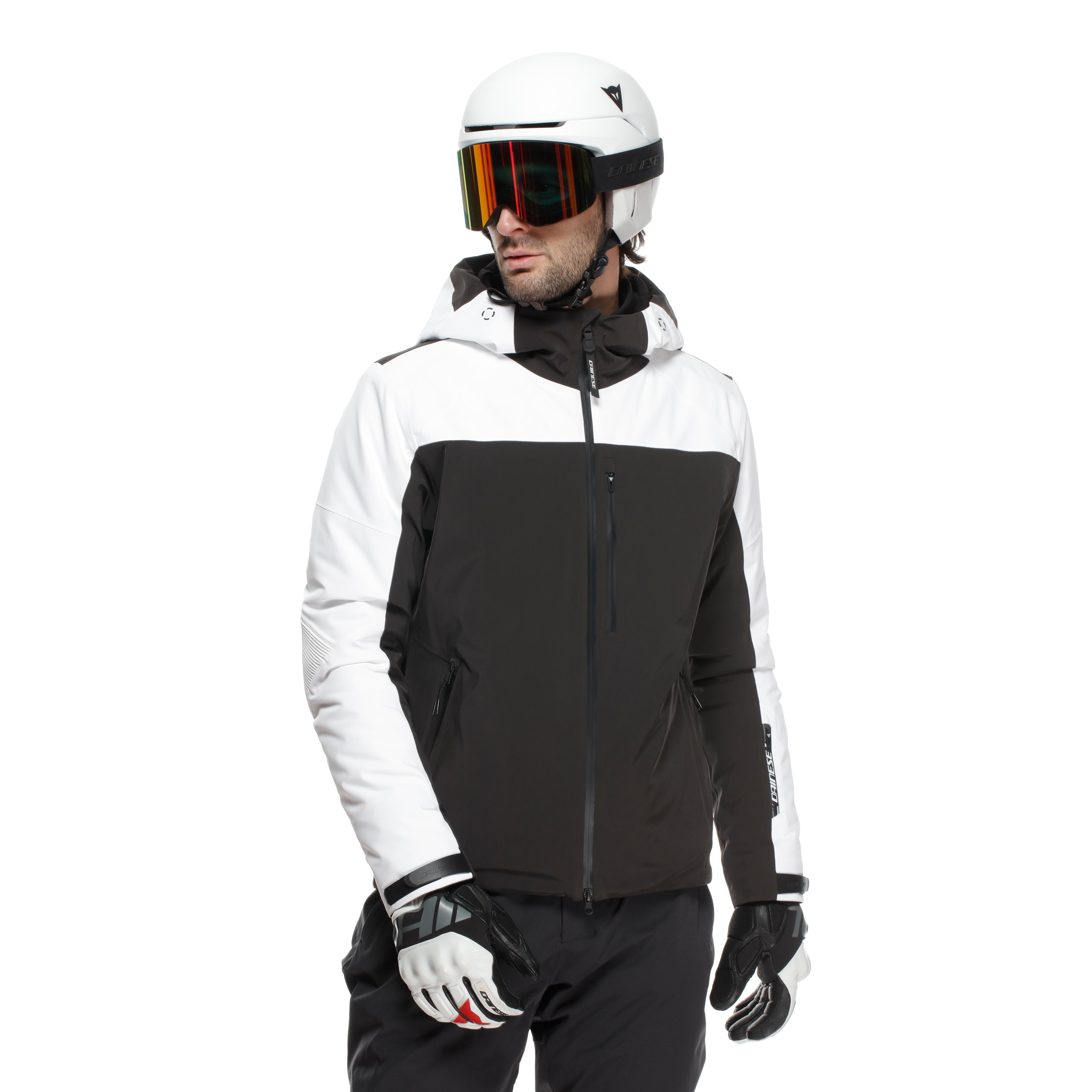 SPEED DEMON LAB DOMEAIR&trade; PRO - MEN&rsquo;S SKI JACKET - STRETCH-LIMO/WHITE - 4