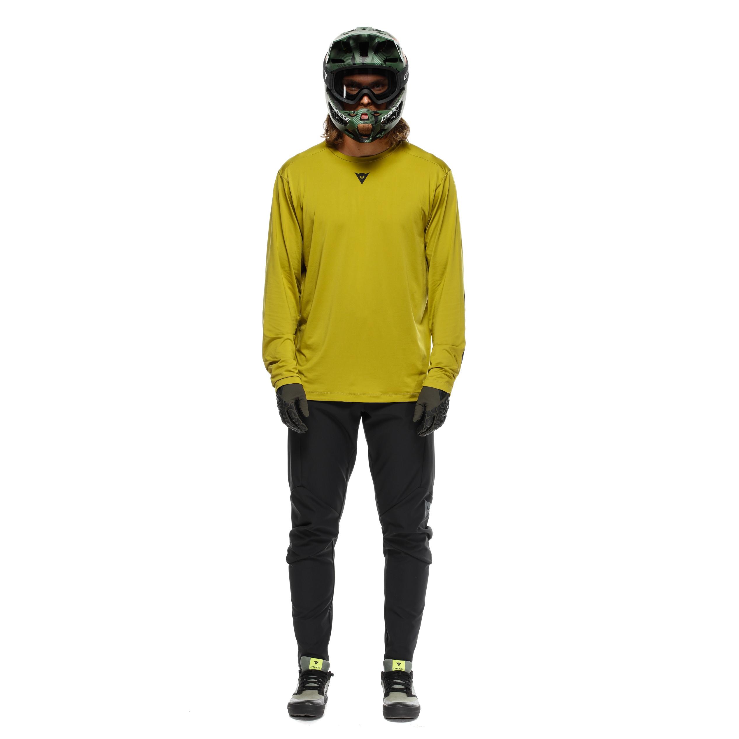 HG ROX JERSEY LS - MEN'S LONG SLEEVE BIKE T-SHIRT - AVOCADO - 3