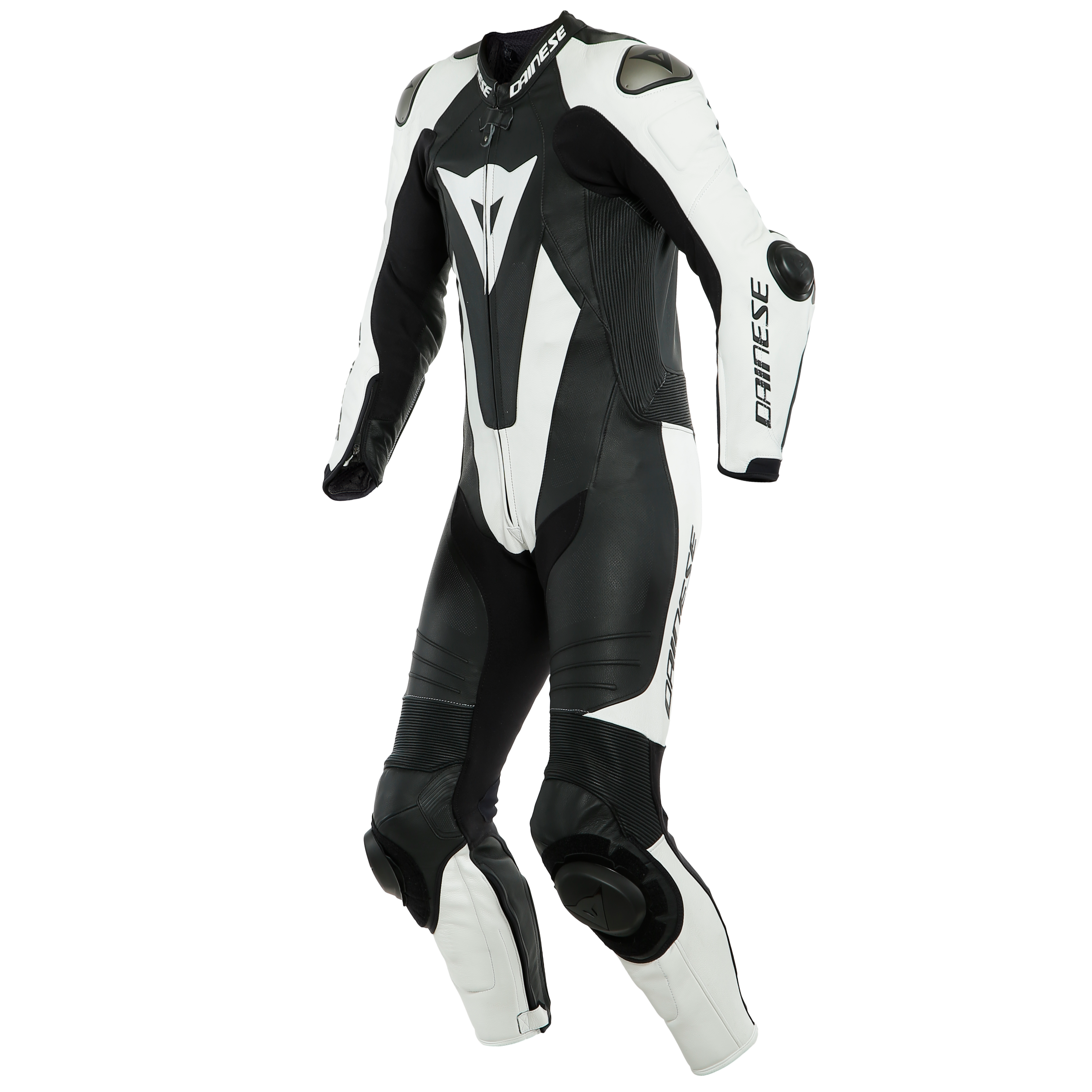 Dainese Men's Black/White - Laguna Seca 5 - 1 - Leather Suits - 28