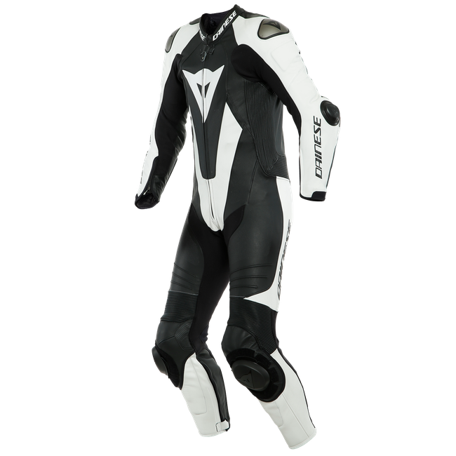 Dainese Men's Black/White - Laguna Seca 5 - 1 - Leather Suits - 25