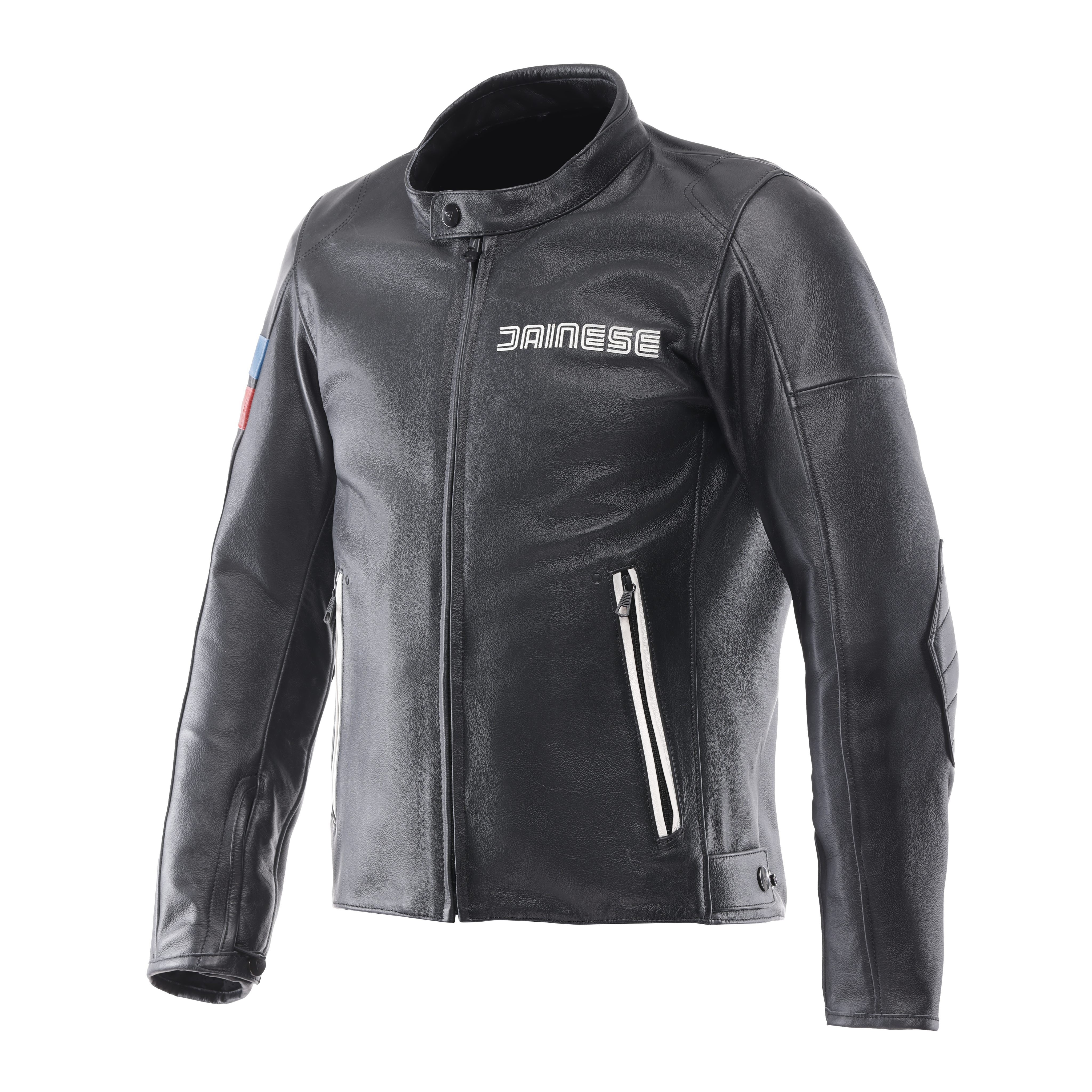 LEGGENDA - MOTORCYCLE JACKET IN LEATHER MEN - BLACK - 1