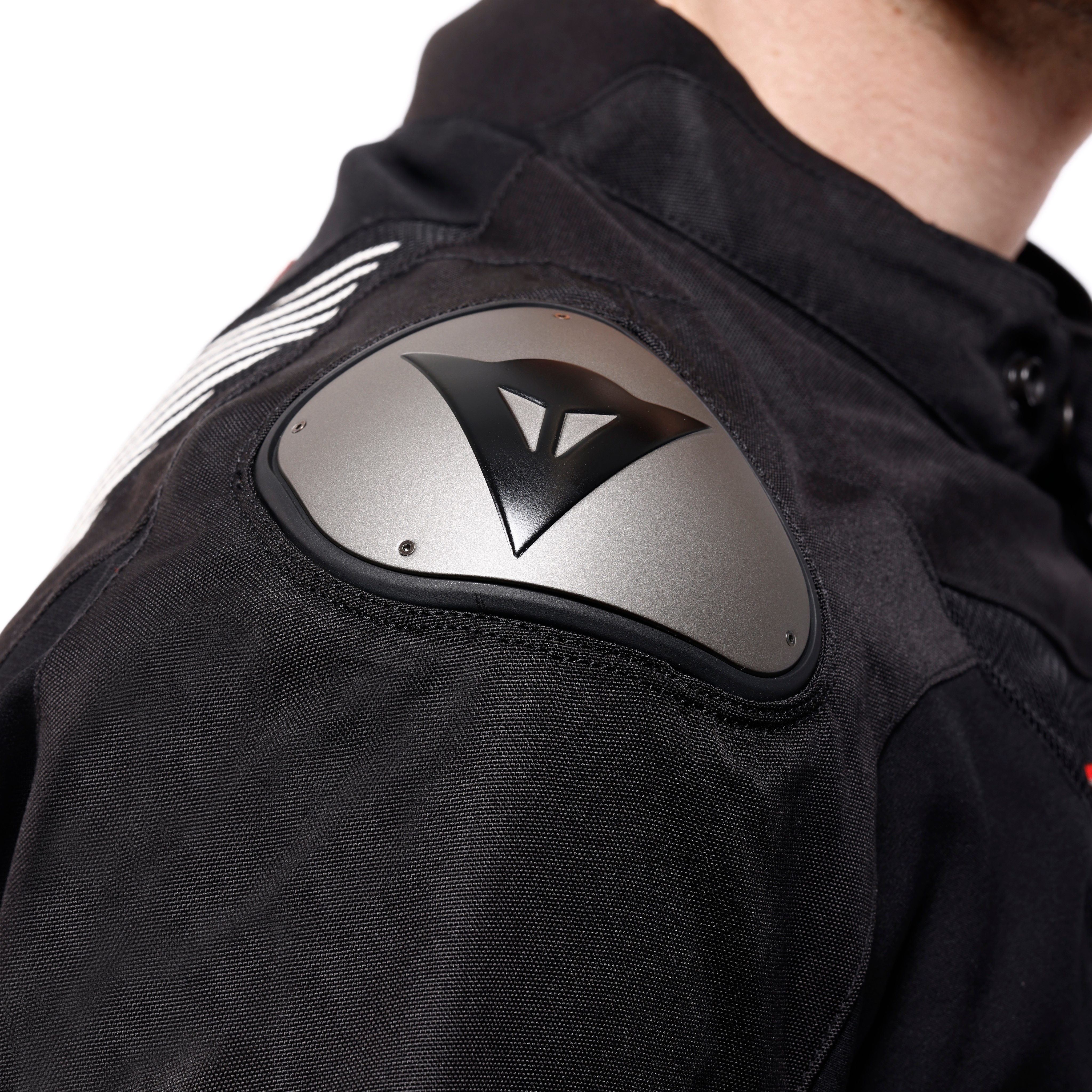 VENTAR AIR TEX - MEN'S SUMMER TEXTILE MOTORCYCLE JACKET - BLACK/WHITE/RED - 5