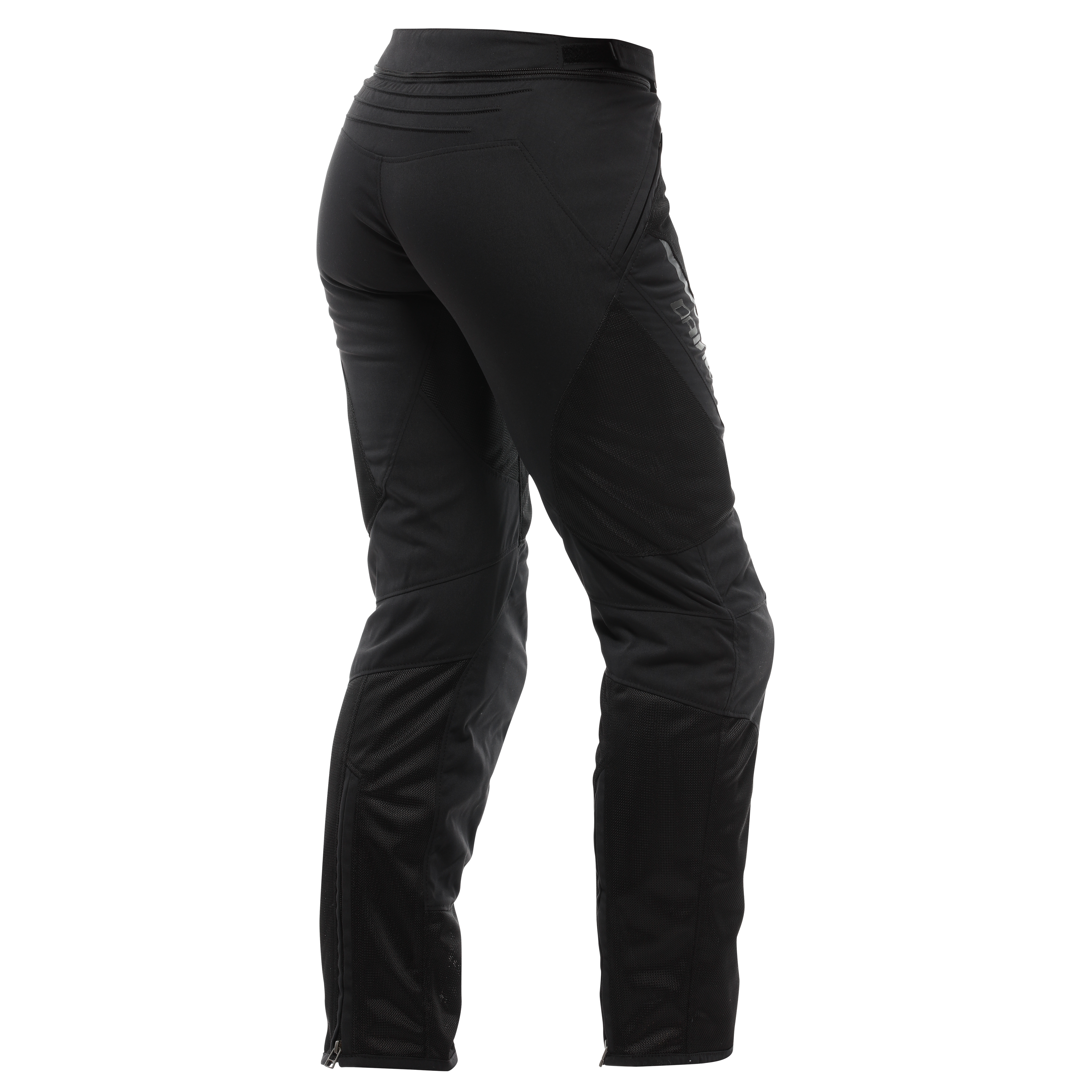 DRAKE 2 SUPER AIR - WOMEN'S SUMMER MOTORCYCLE PANTS IN FABRIC - BLACK/BLACK - 2