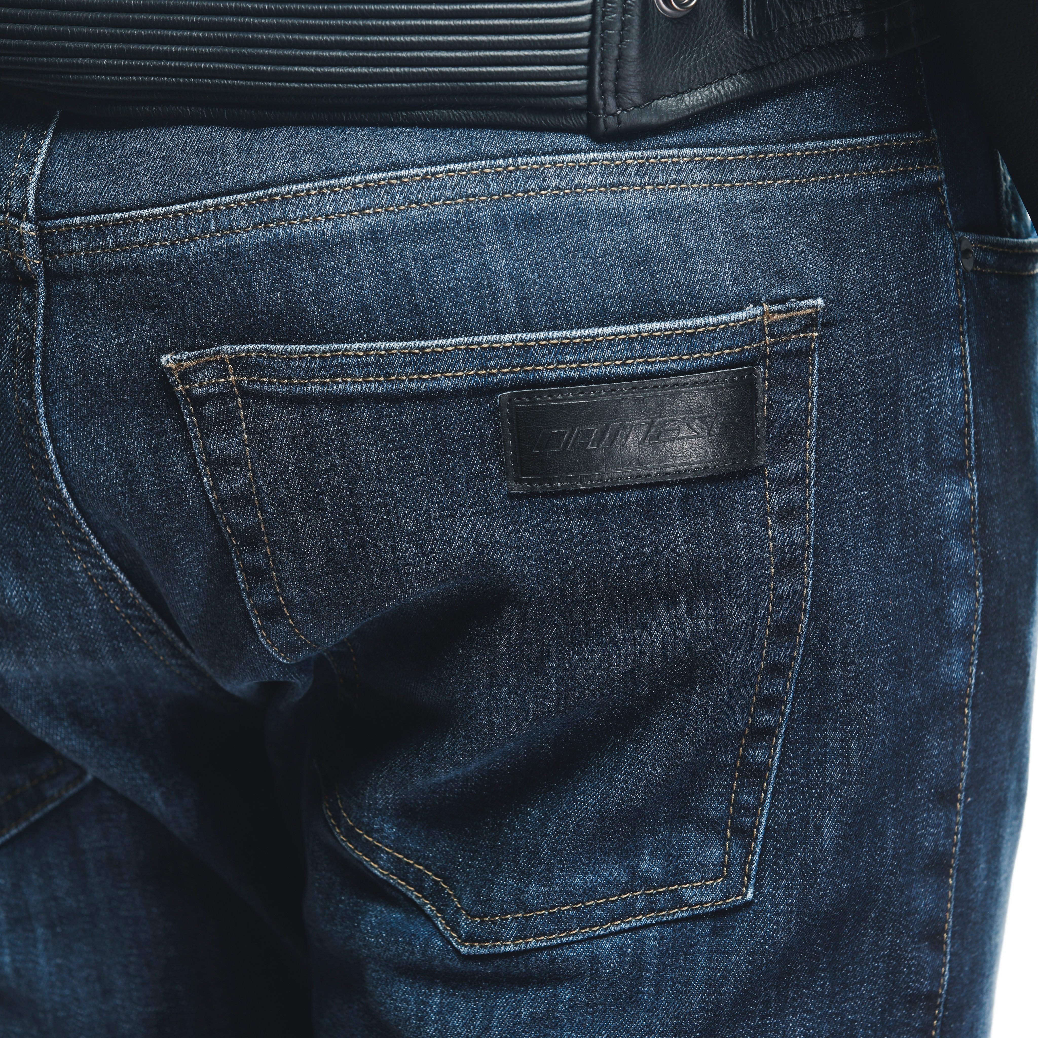 DENIM BLAST REGULAR TEX PANTS - DARK-BLUE - 8