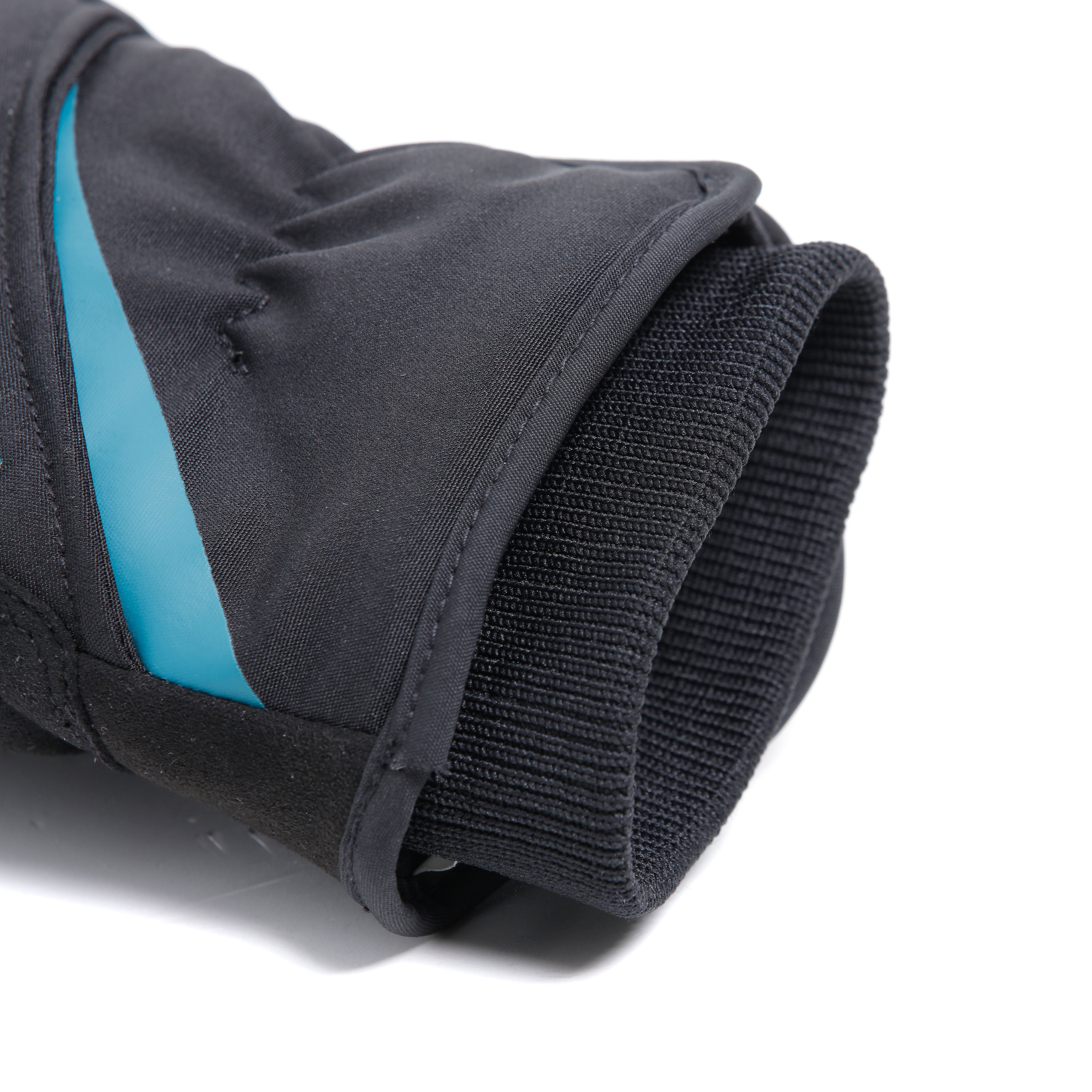 TRENTO D-DRY&reg; - WOMEN'S WATERPROOF MOTORCYCLE GLOVES - BLACK/OCEAN-DEPTHS - 7