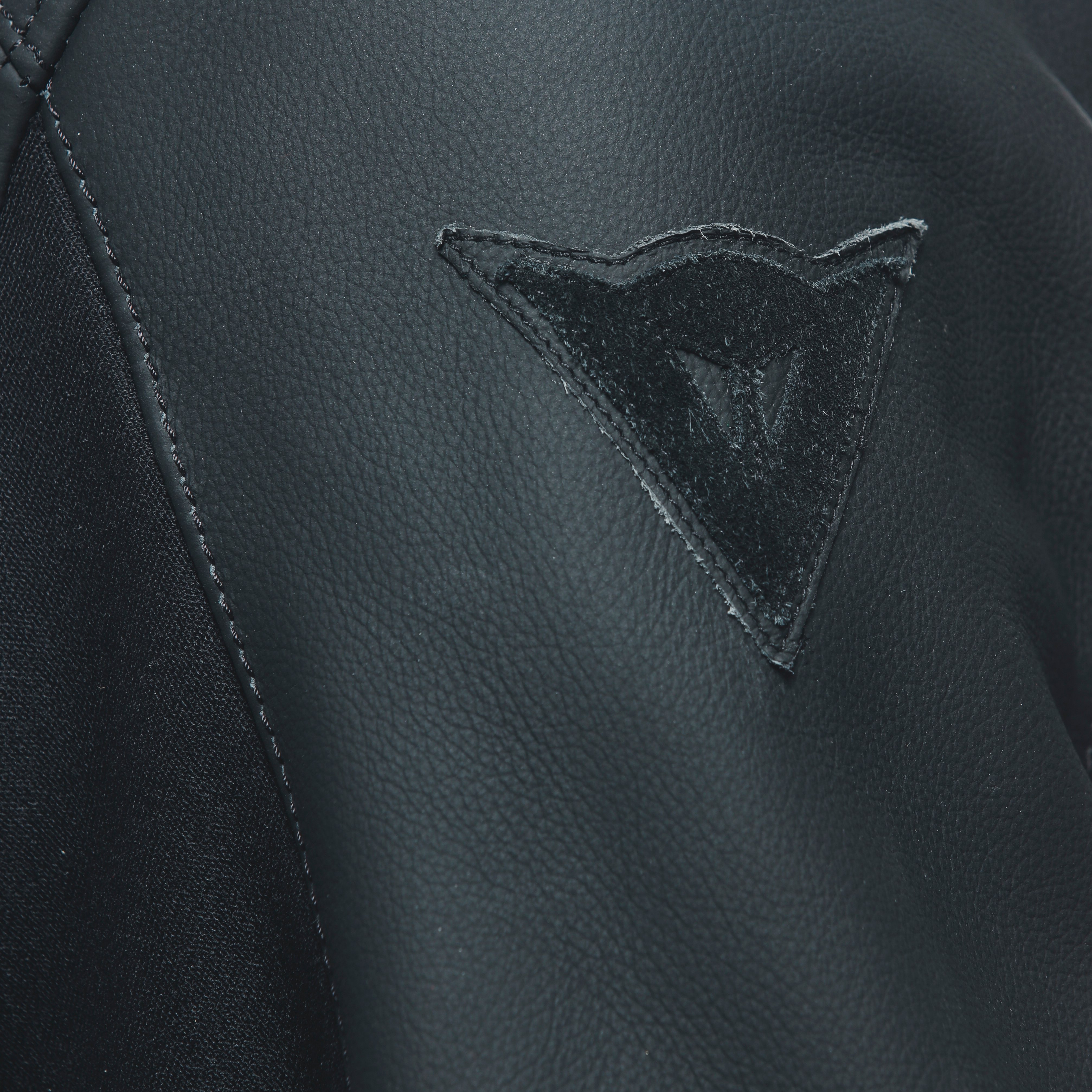 RAZON 2 - MEN'S MOTORCYCLE PERFORATED LEATHER JACKET - BLACK - 11