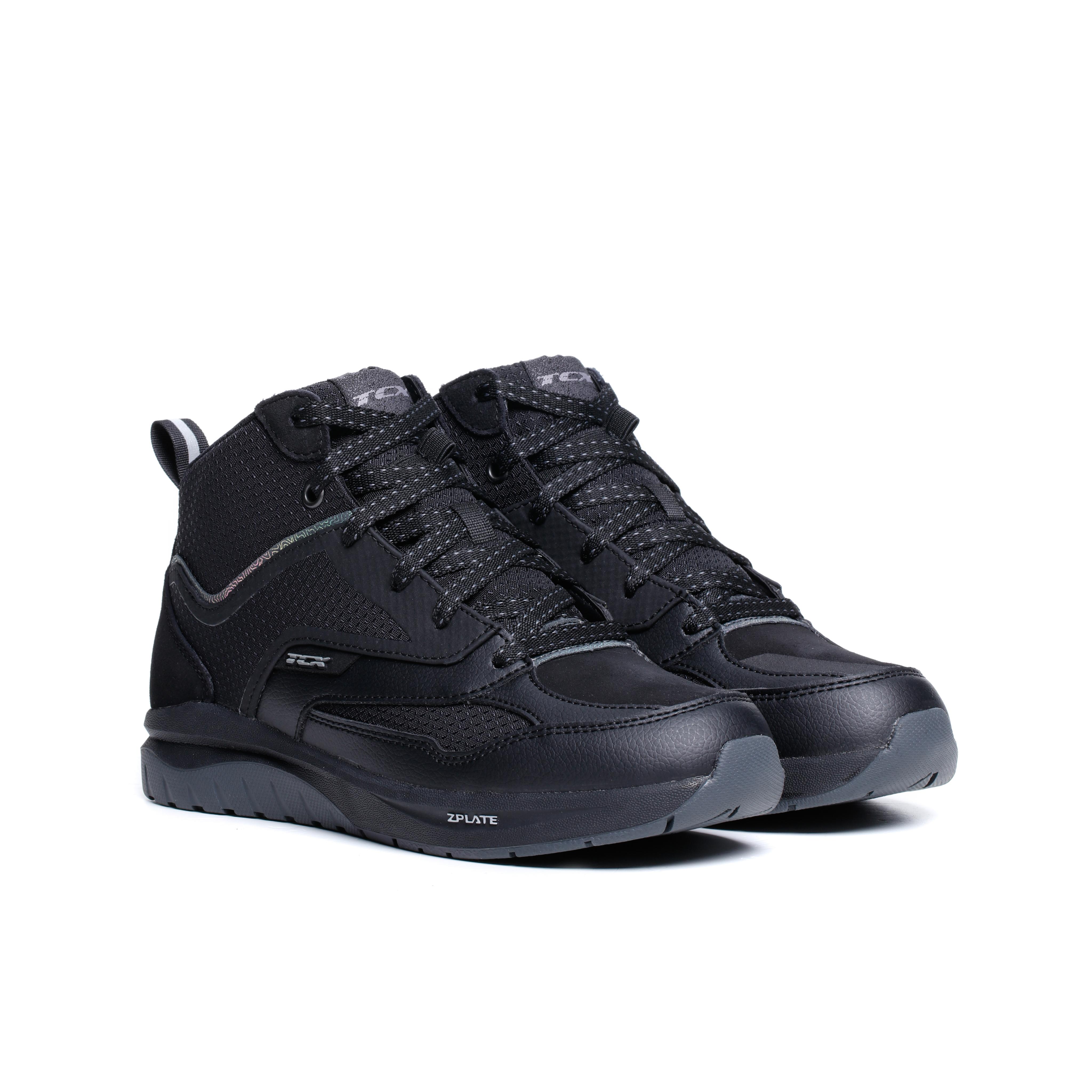 NALBAK WP SCARPE MOTO DONNA - NERO/IRIDESCENTE -  - 1