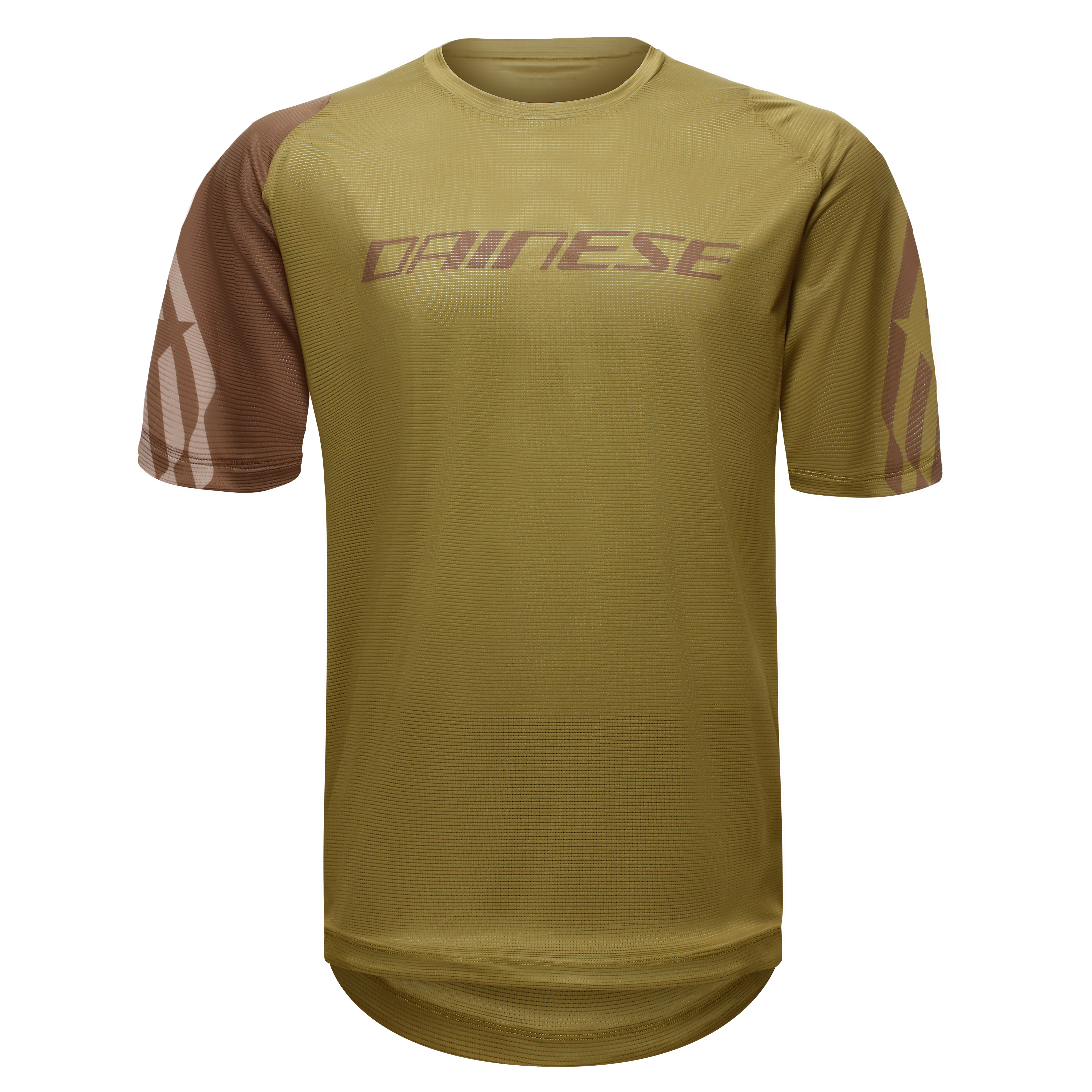 HG AER JERSEY SS - MEN'S SHORT SLEEVE BIKE T-SHIRT - AVOCADO OIL/BROWN/TAUPE - 1