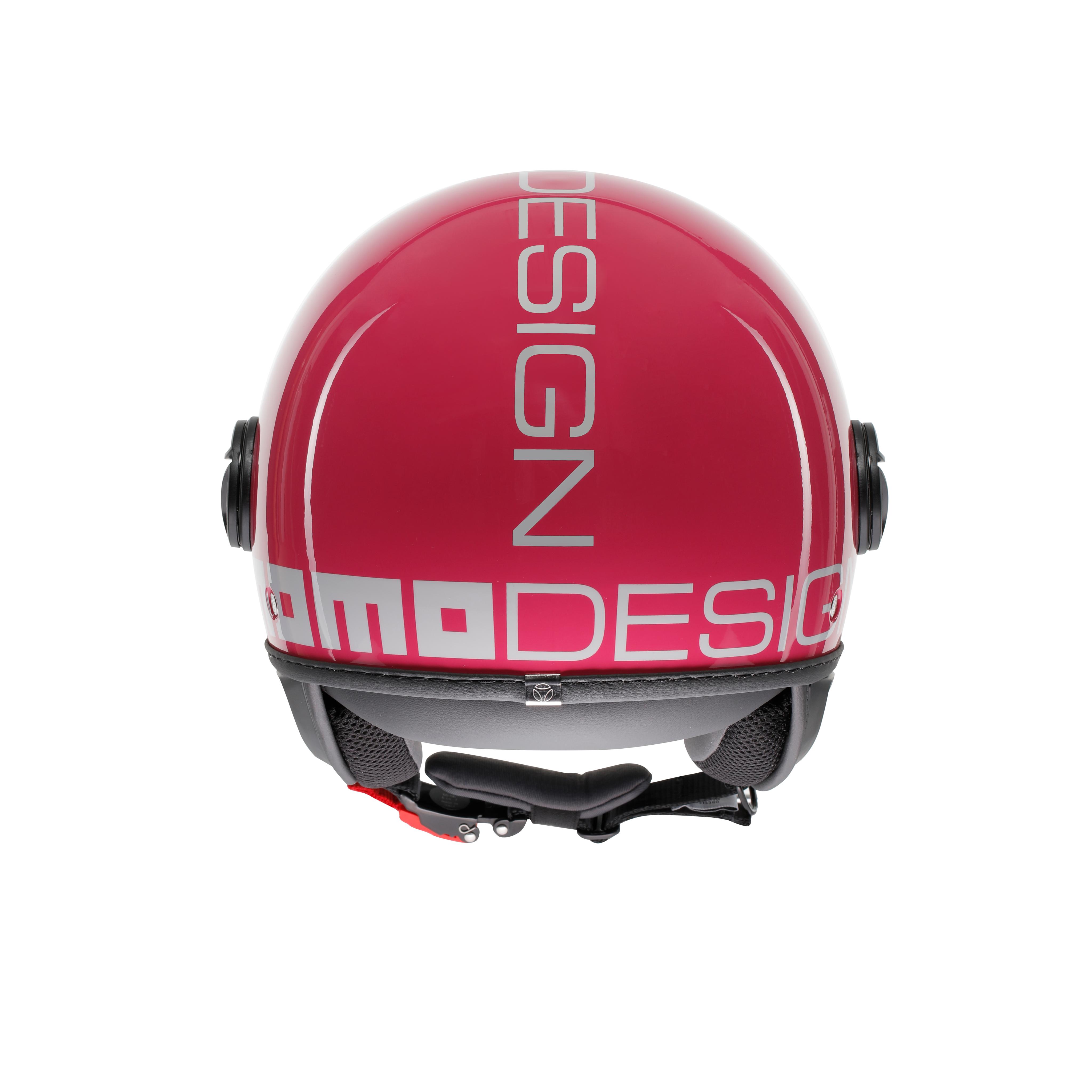 MOMODESIGN FGTR CLASSIC CANDY FUCHSIA / WEISS - JET-HELM MIT VISIER E2206 -  - 5