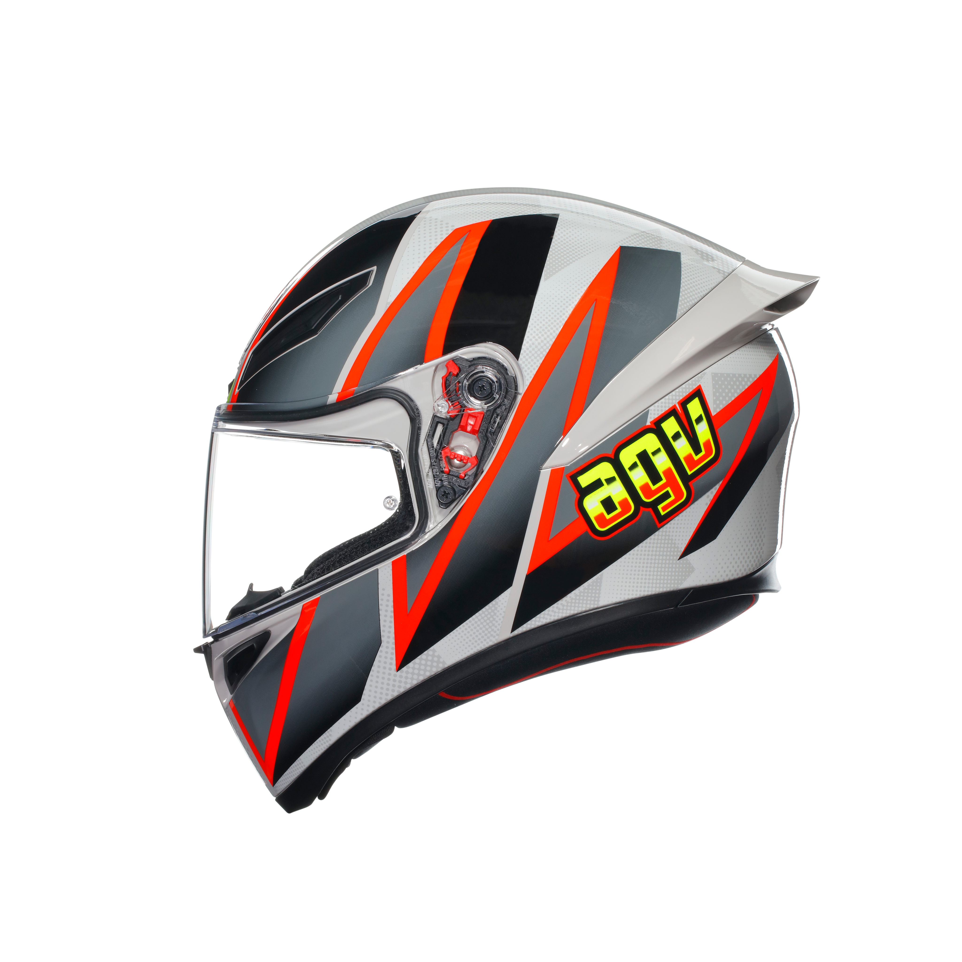K1 S DOT(E2206) - BLIPPER GREY/RED -  - 2