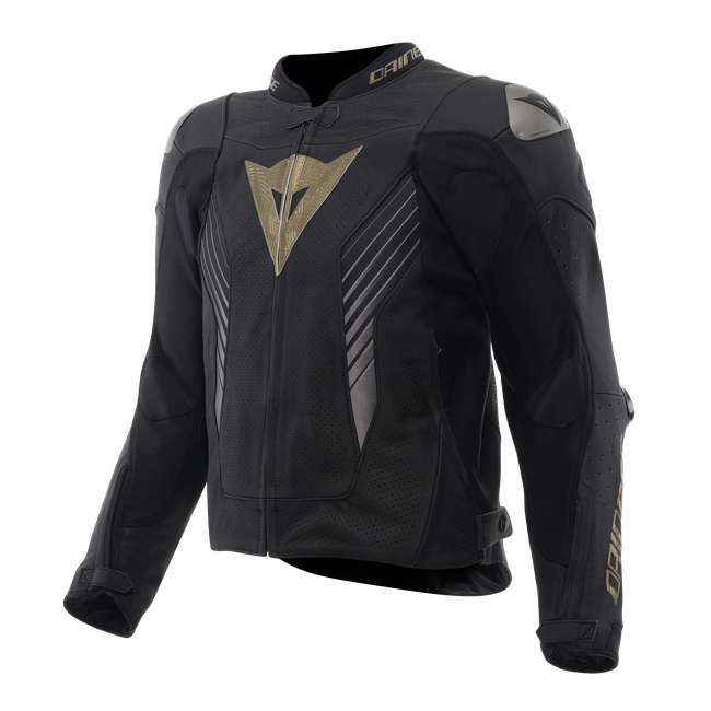 Dainese - Super Speed 5 - Cuir - Men - Black/black/gold - 46