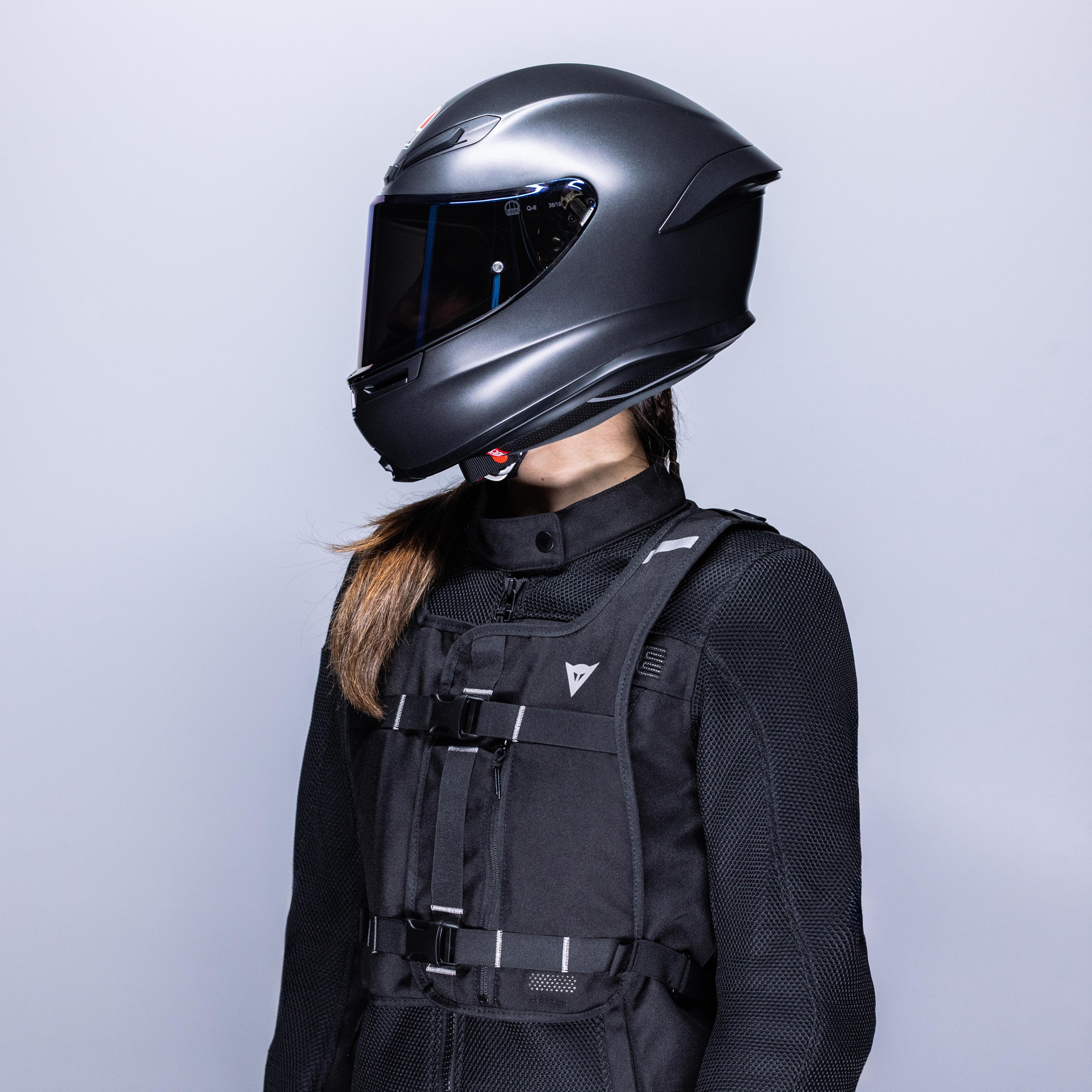 SMART GO - MOTORCYCLE AIRBAG VEST - BLACK - 12