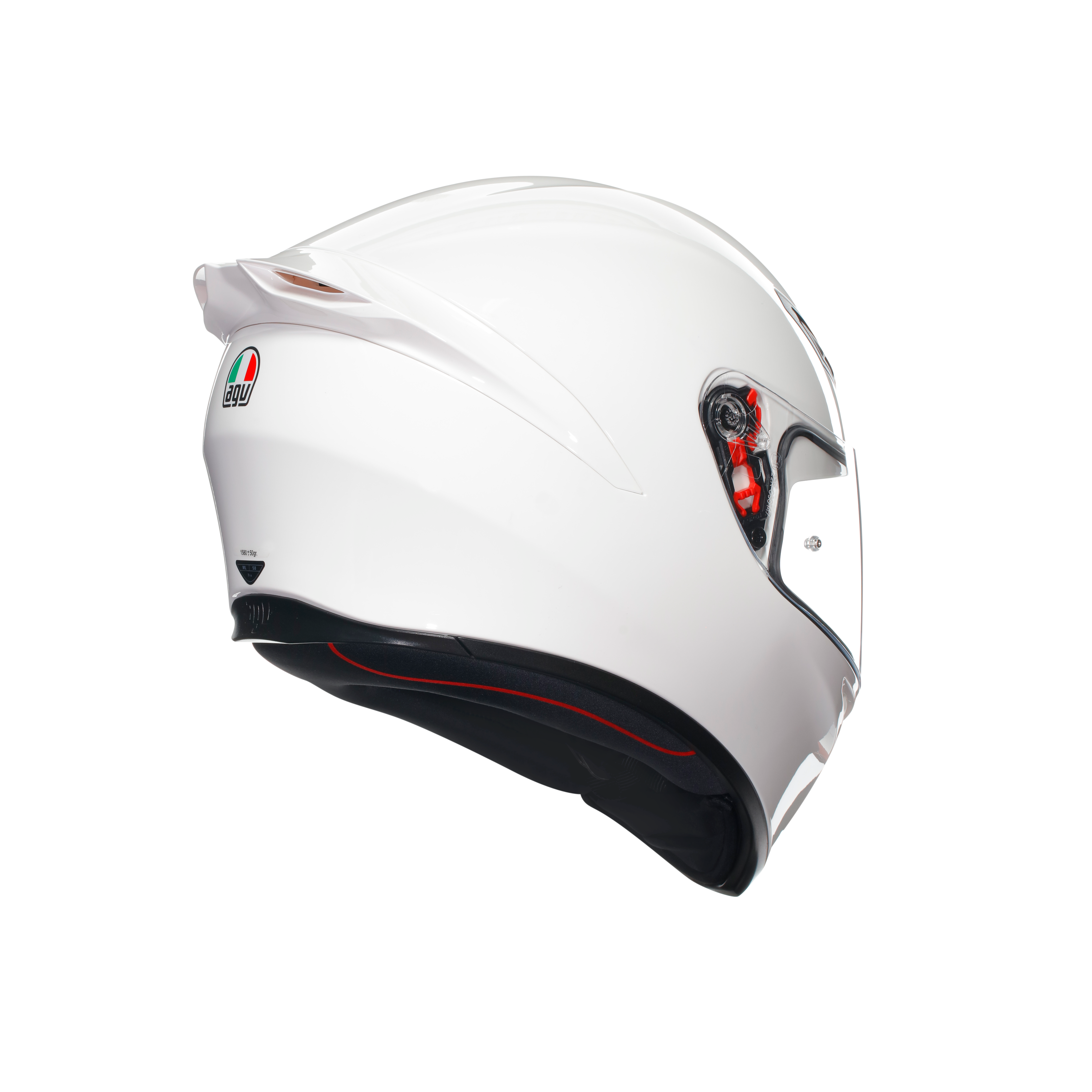 K1 S WHITE - CASQUE MOTO INT&Eacute;GRAL E2206 -  - 6