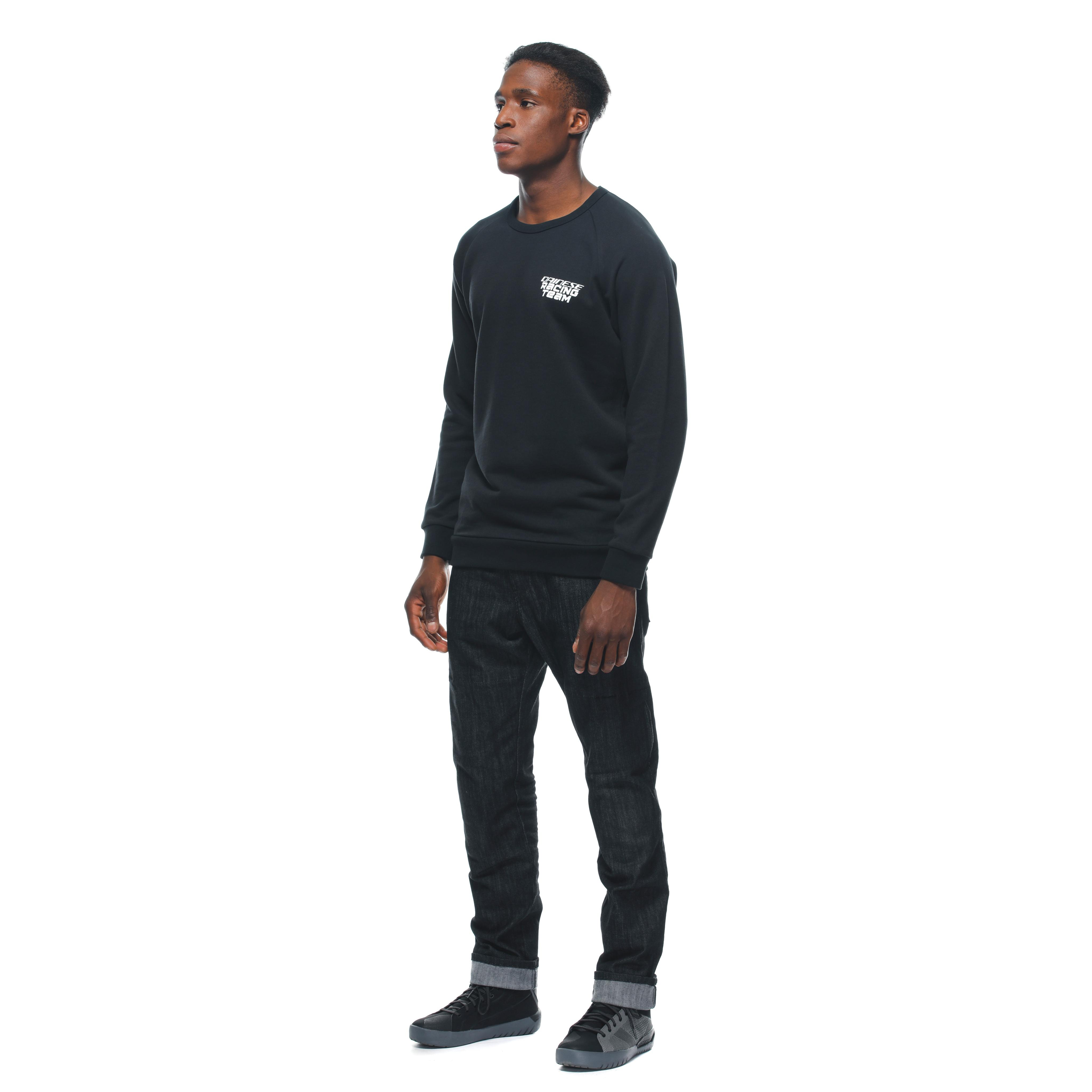 RACING LITE - MEN'S HOODIE - BLACK/WHITE - 4