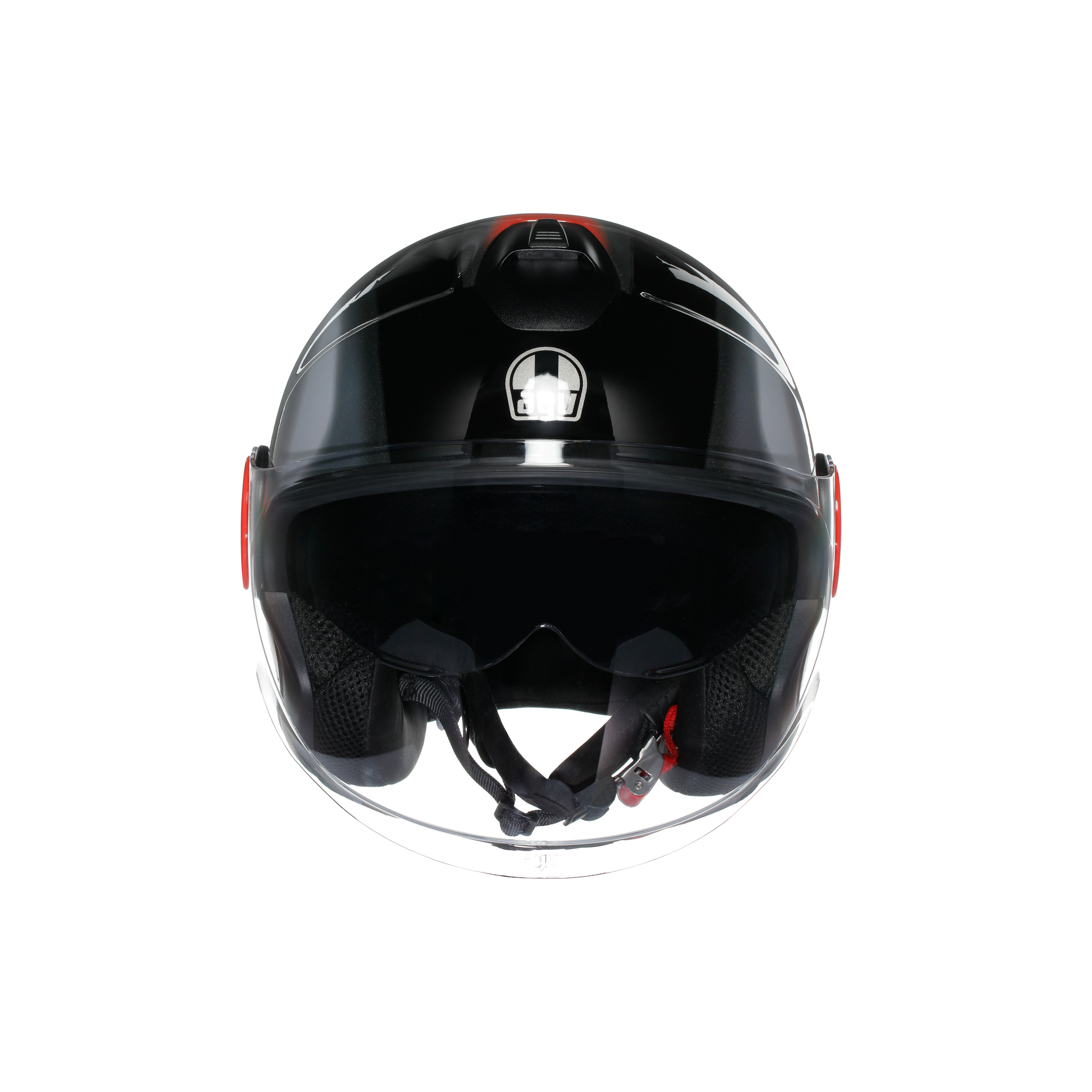 ETERES AGV E2206 - LEVANTO BLACK/SILVER/RED -  - 2