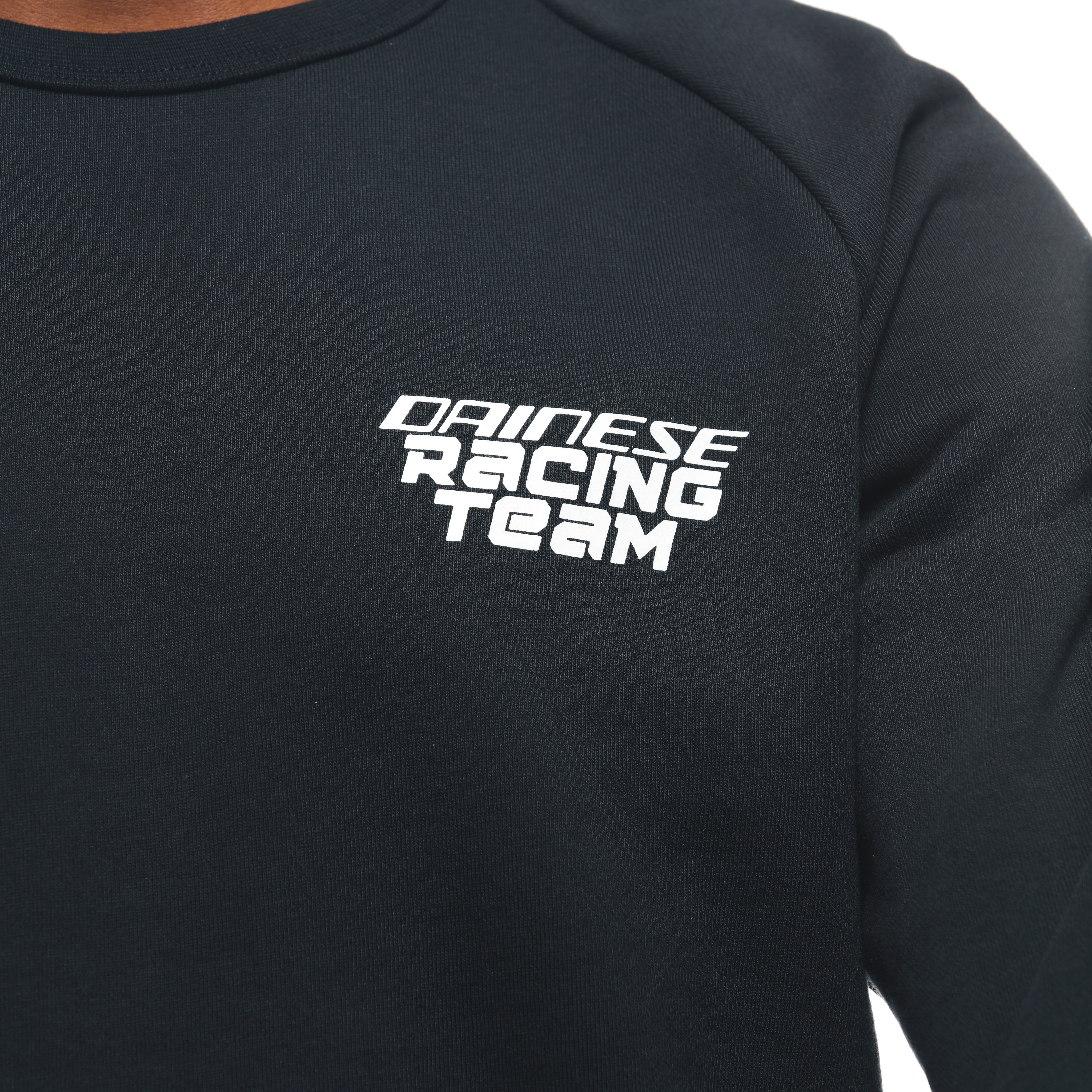RACING LITE - MEN'S HOODIE - BLACK/WHITE - 9