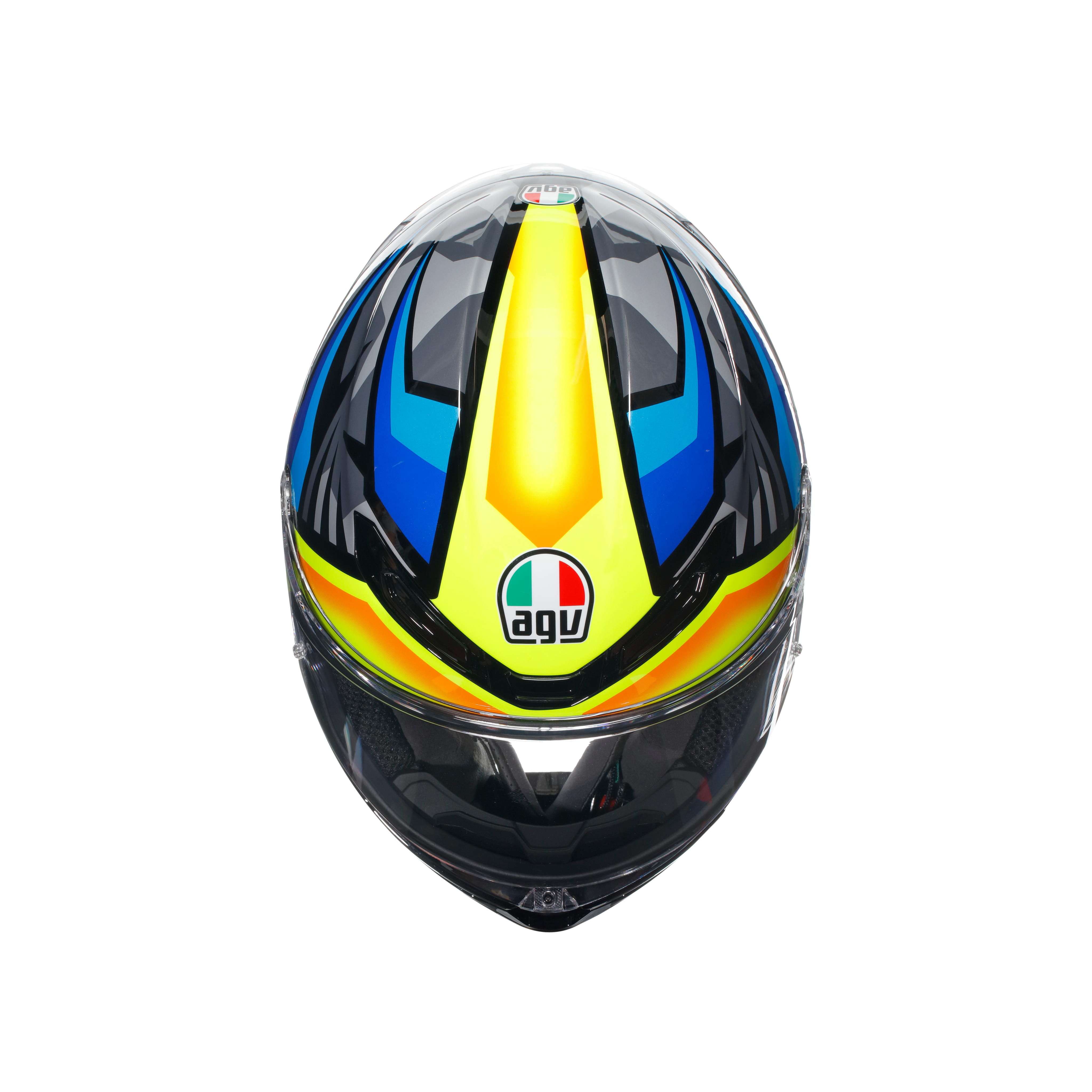 K6 S DOT(E2206) - JOAN BLACK/BLUE/YELLOW | AGV