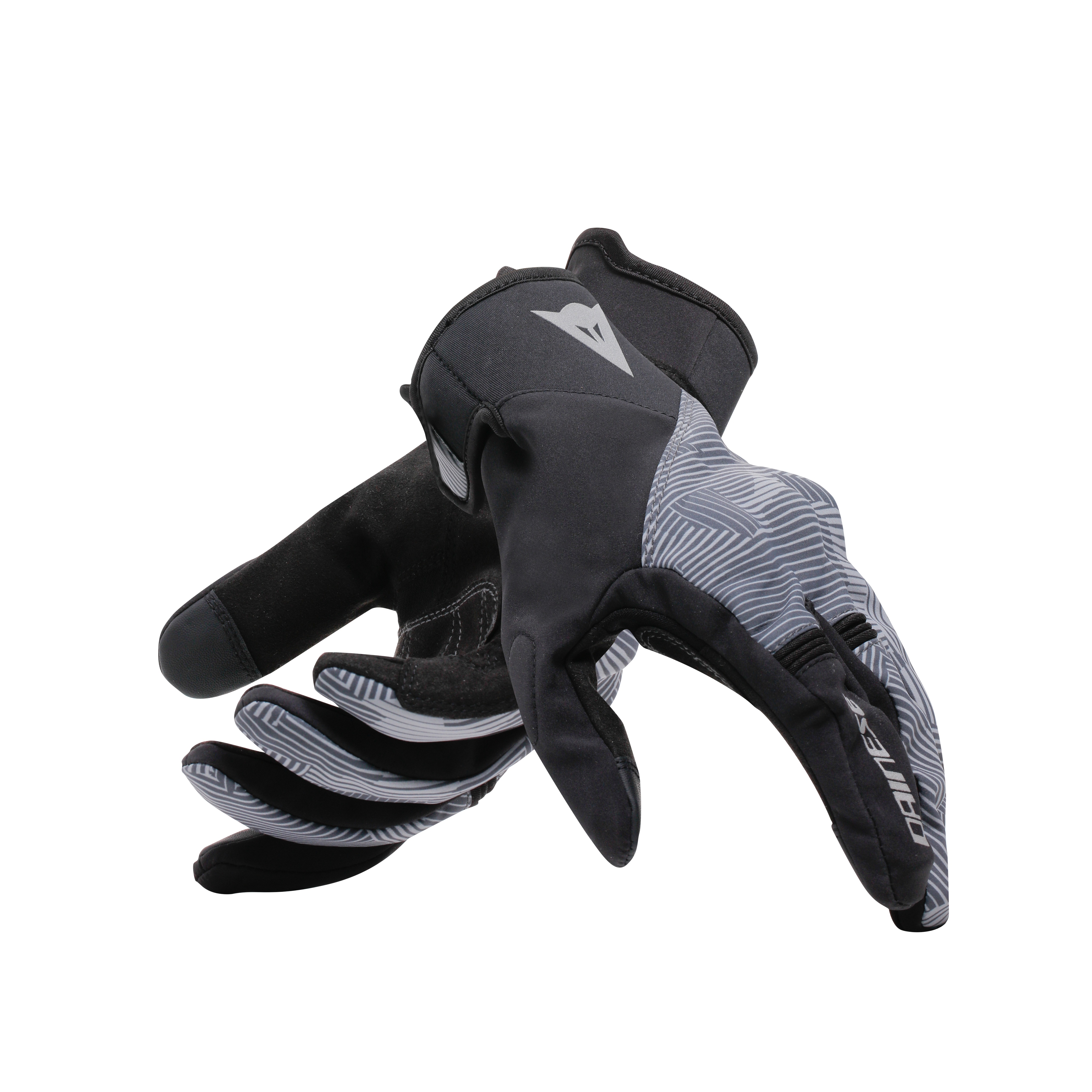 INTREPYD - MOTORCYCLE GLOVES - BLACK/GRIFFIN CAMO LINES - 5