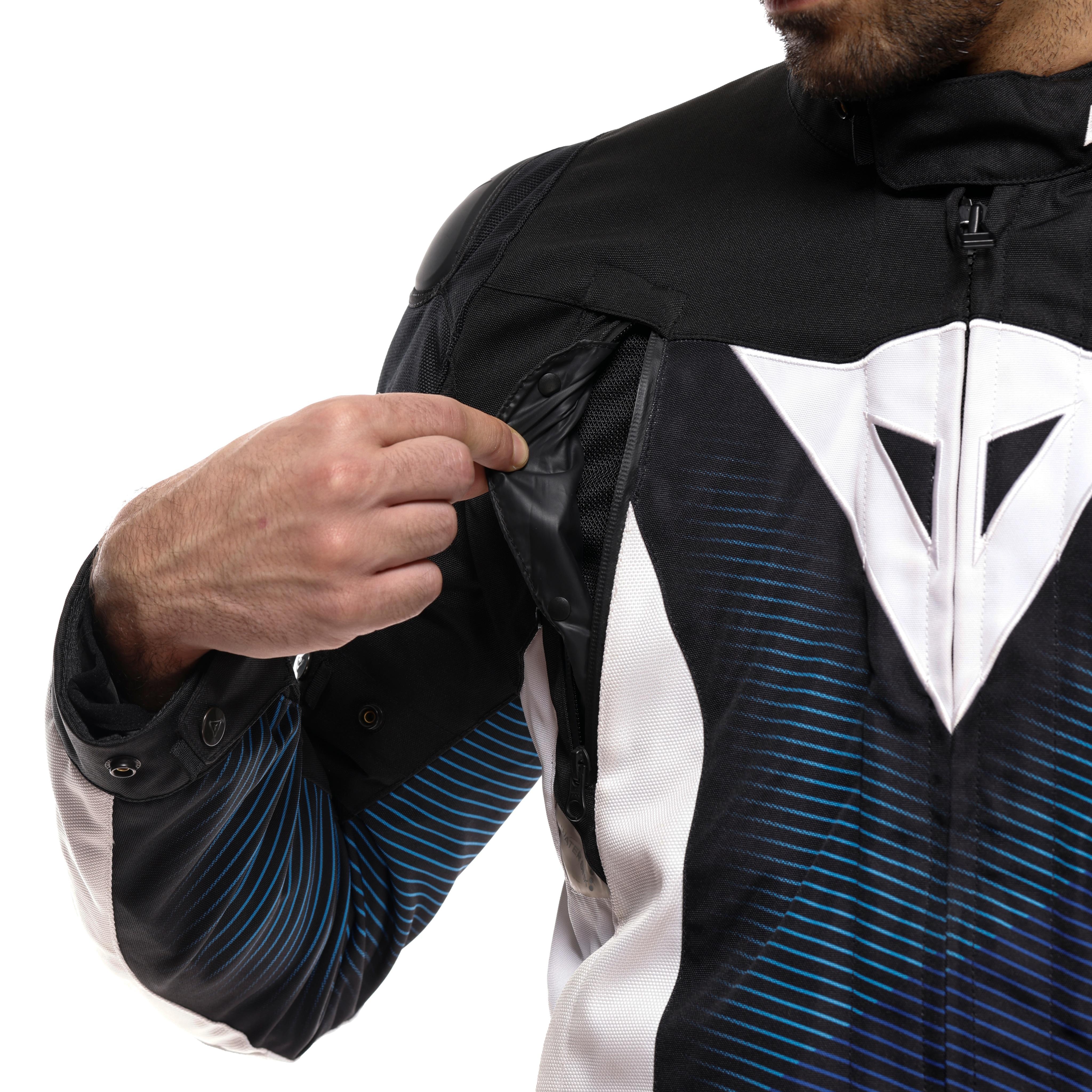 SUPER SPRINT D-DRY - MEN'S WATERPROOF MOTORCYCLE JACKET | BLACK